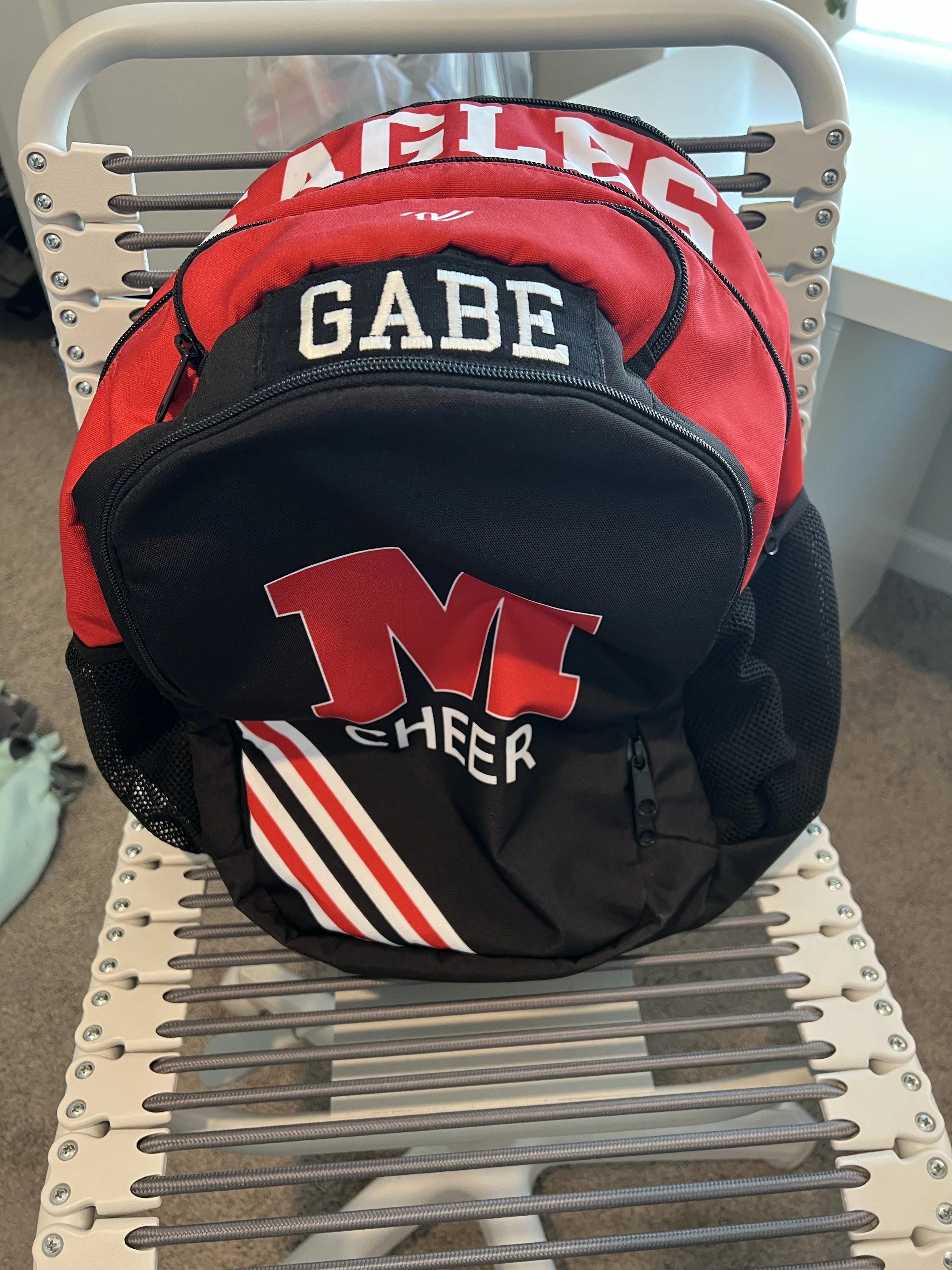 Cheer Gabe Bookbag