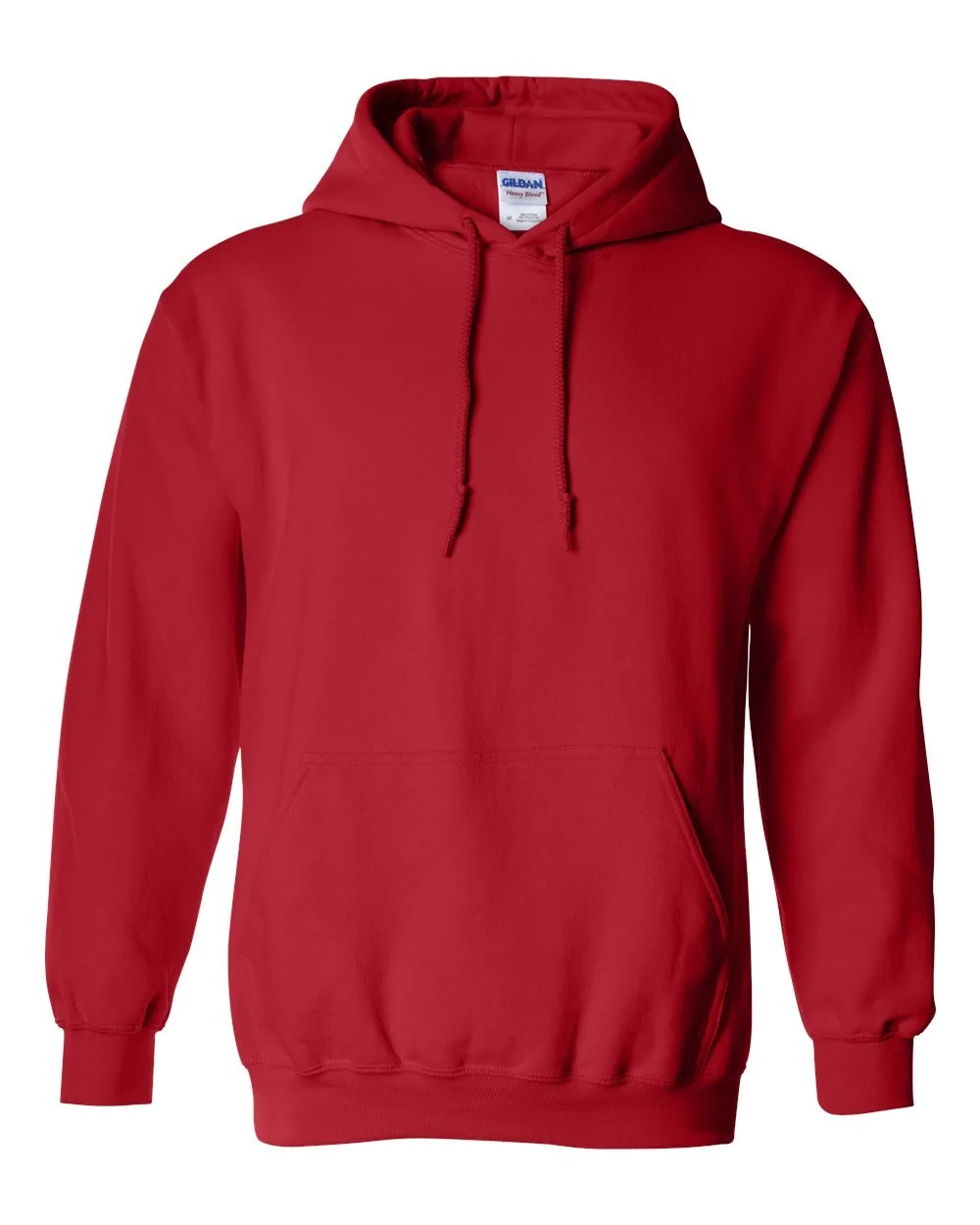 Red Embroidered Sweatshirt Hoodie