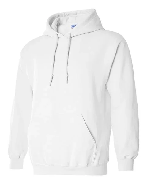 White Embroidered Sweatshirt Hoodie