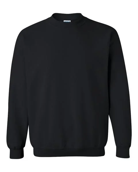Black Embroidered Crewneck