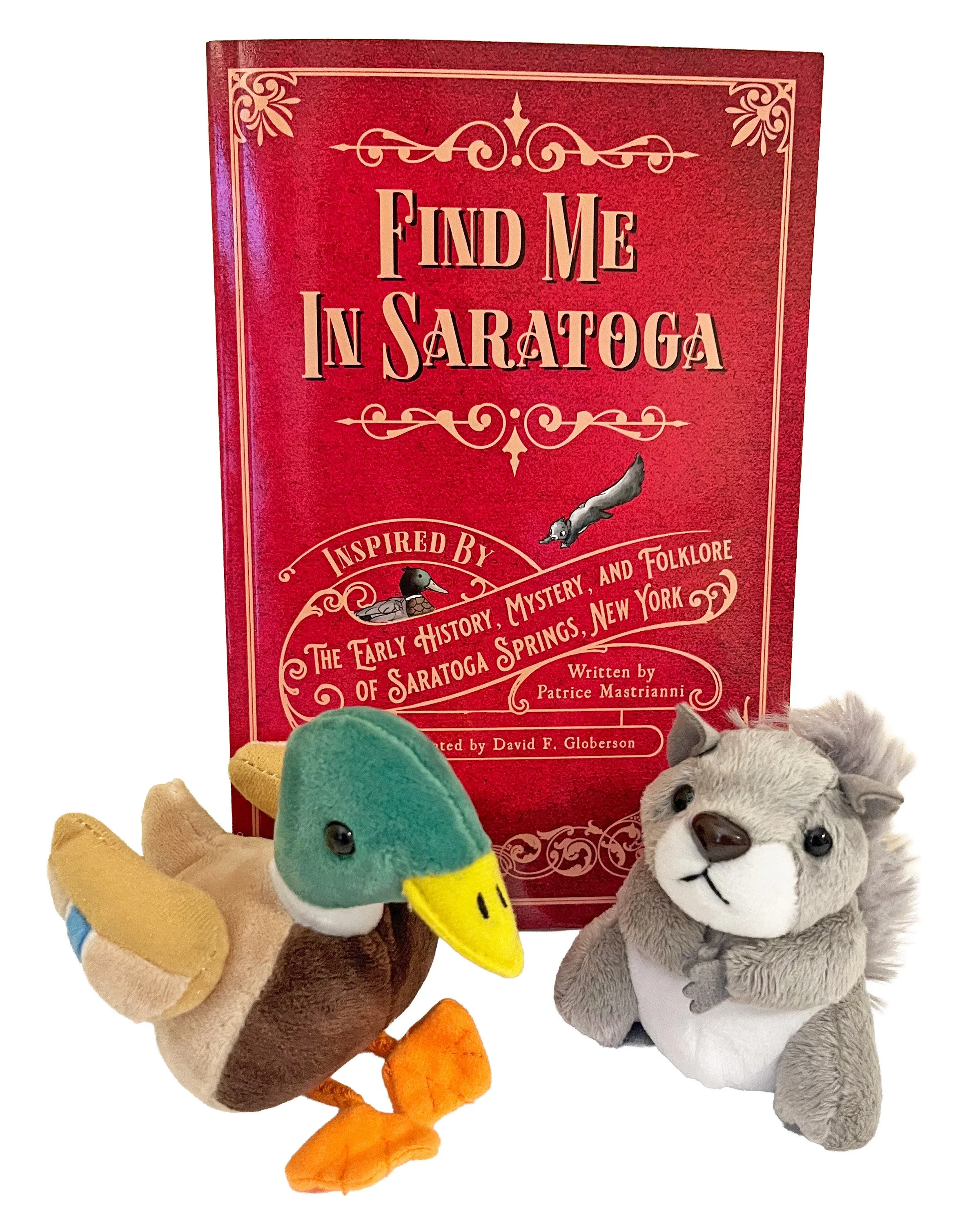 Find Me in Saratoga with Miles and Henry Finger Puppets