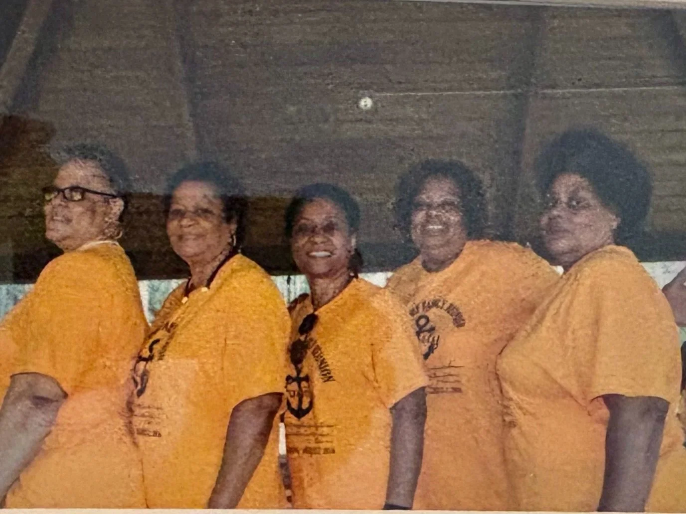Patricia Davis Thomas, Mary Davis-Upshaw, Peggy Harris, Rachel Griffin, Eula Lovett