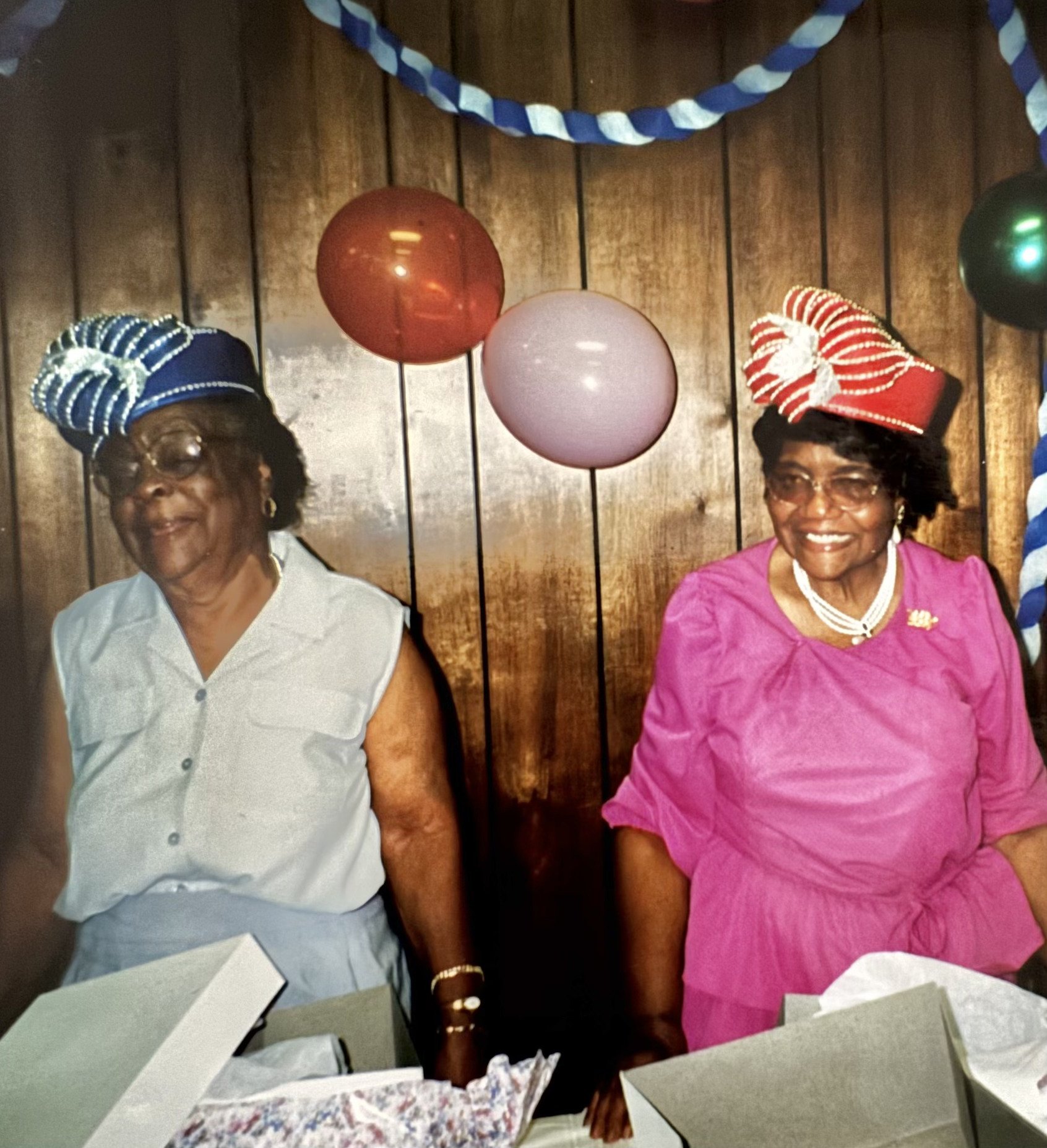 Elizabeth Posey and her sister-in-law Rose