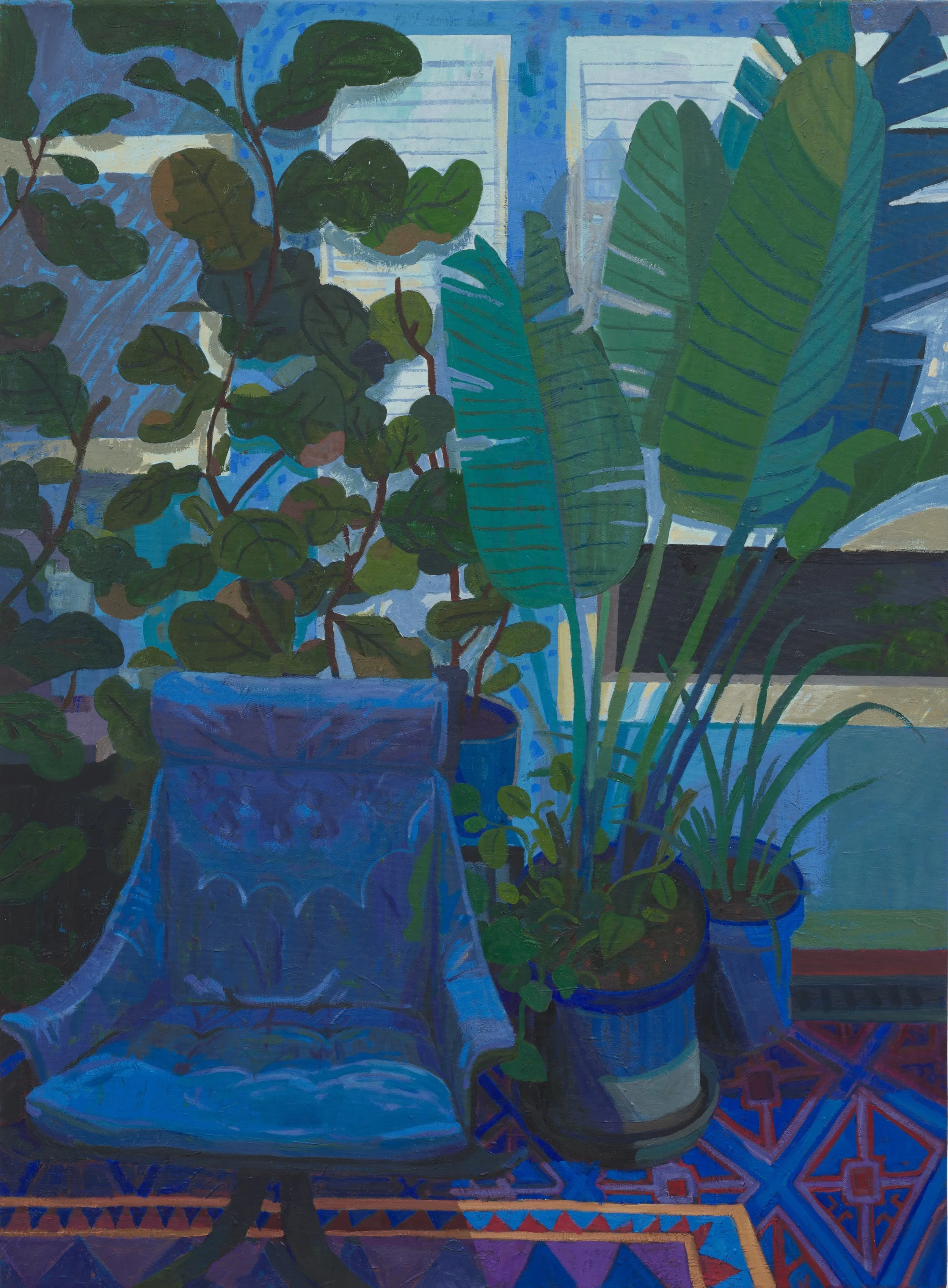 Blue Interior