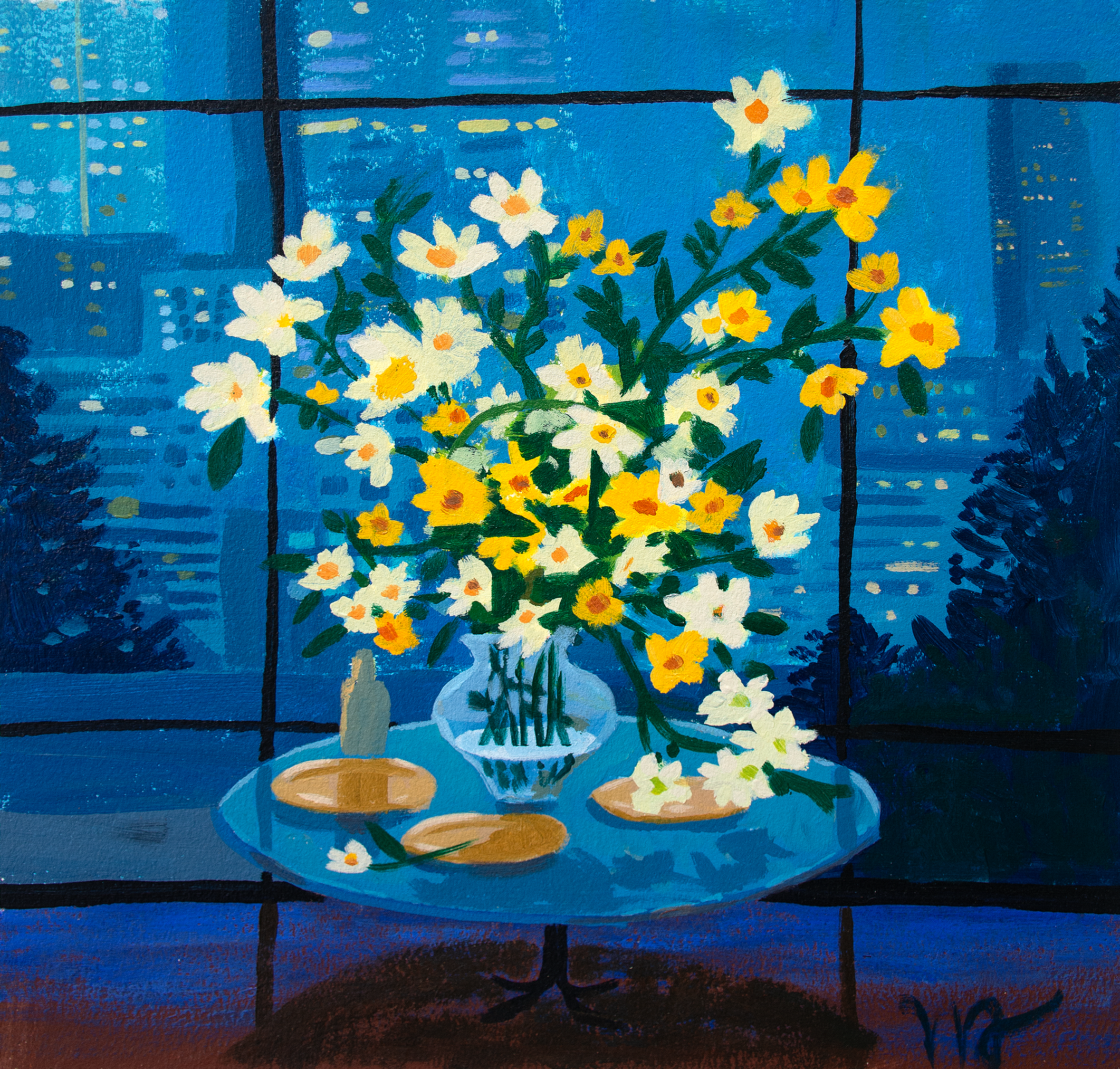 NYC Floral Nocturne
