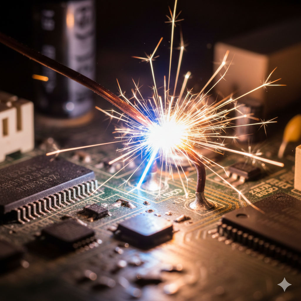 AV re-entry tachycardia - also known as Wolff Parkinson White or WPW - is due to a short circuit in the heart's electrical connections