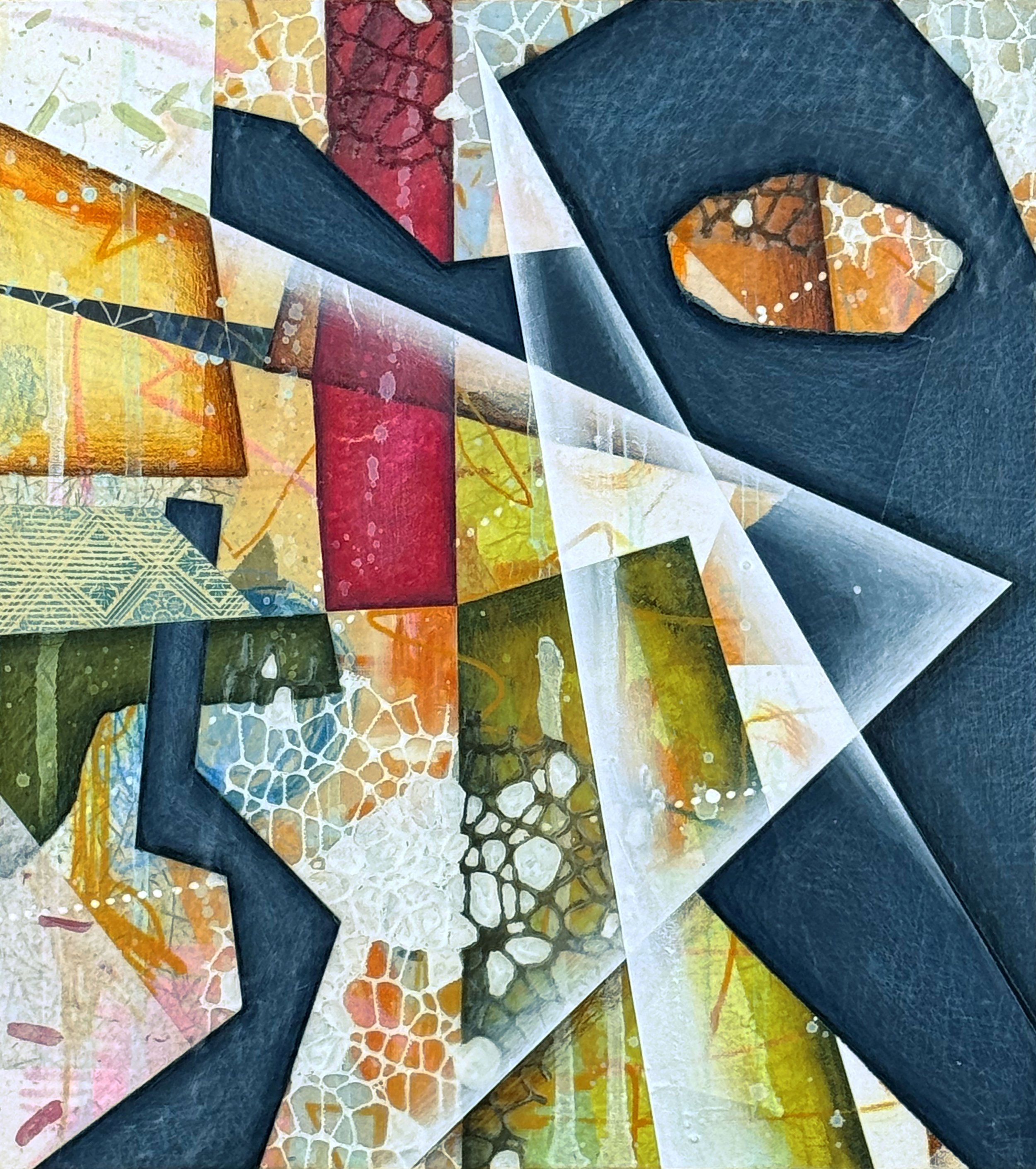 FLORA,  17"x15",  mixed media on canvas,  December 2025