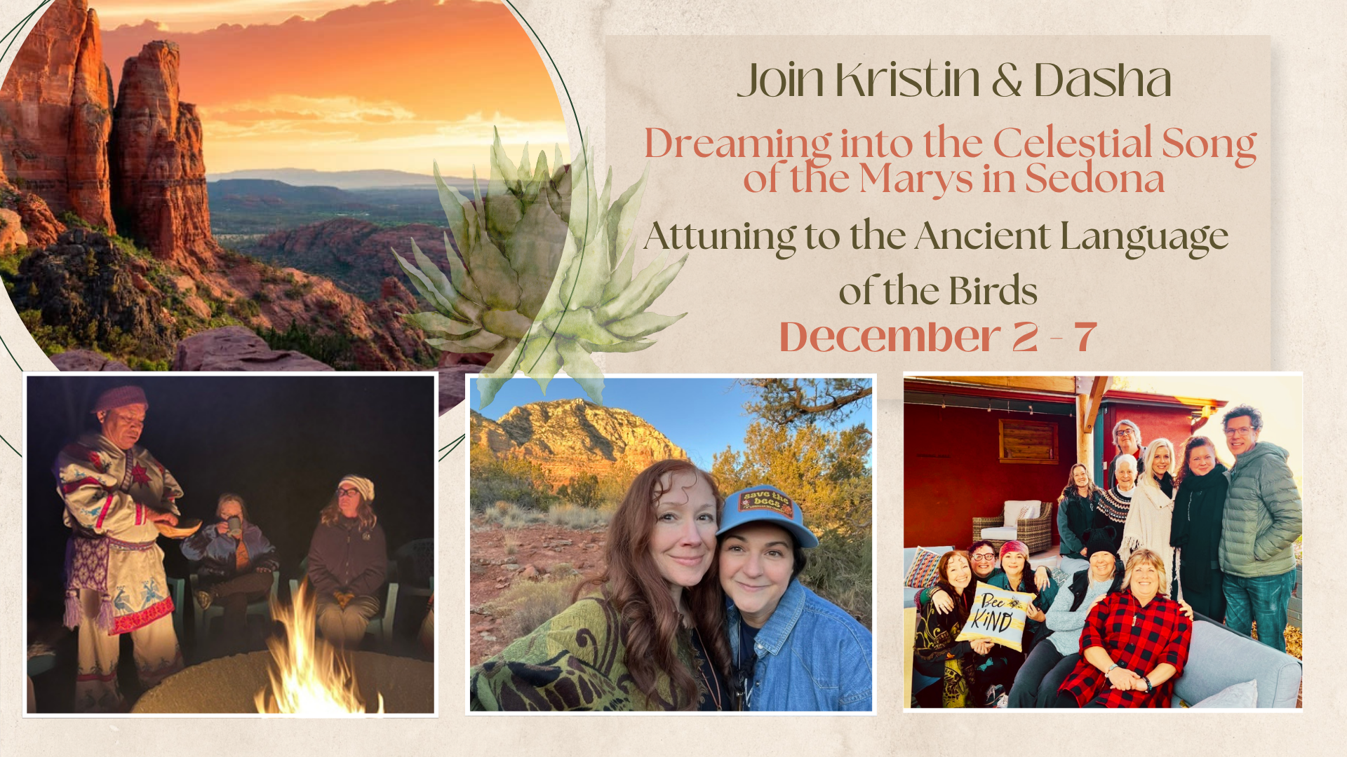 Dreaming with Bees Returns to Sedona