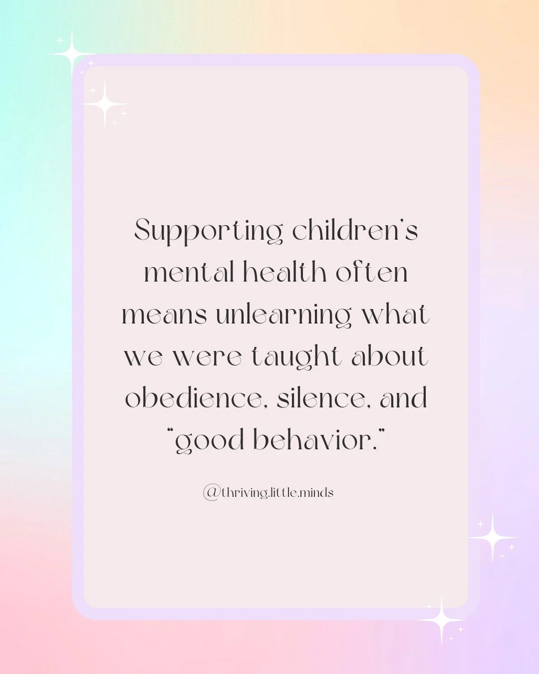 Many of us were praised for being compliant, not for expressing how we felt.
Kids benefit when they&rsquo;re allowed to be heard, not just well-behaved.