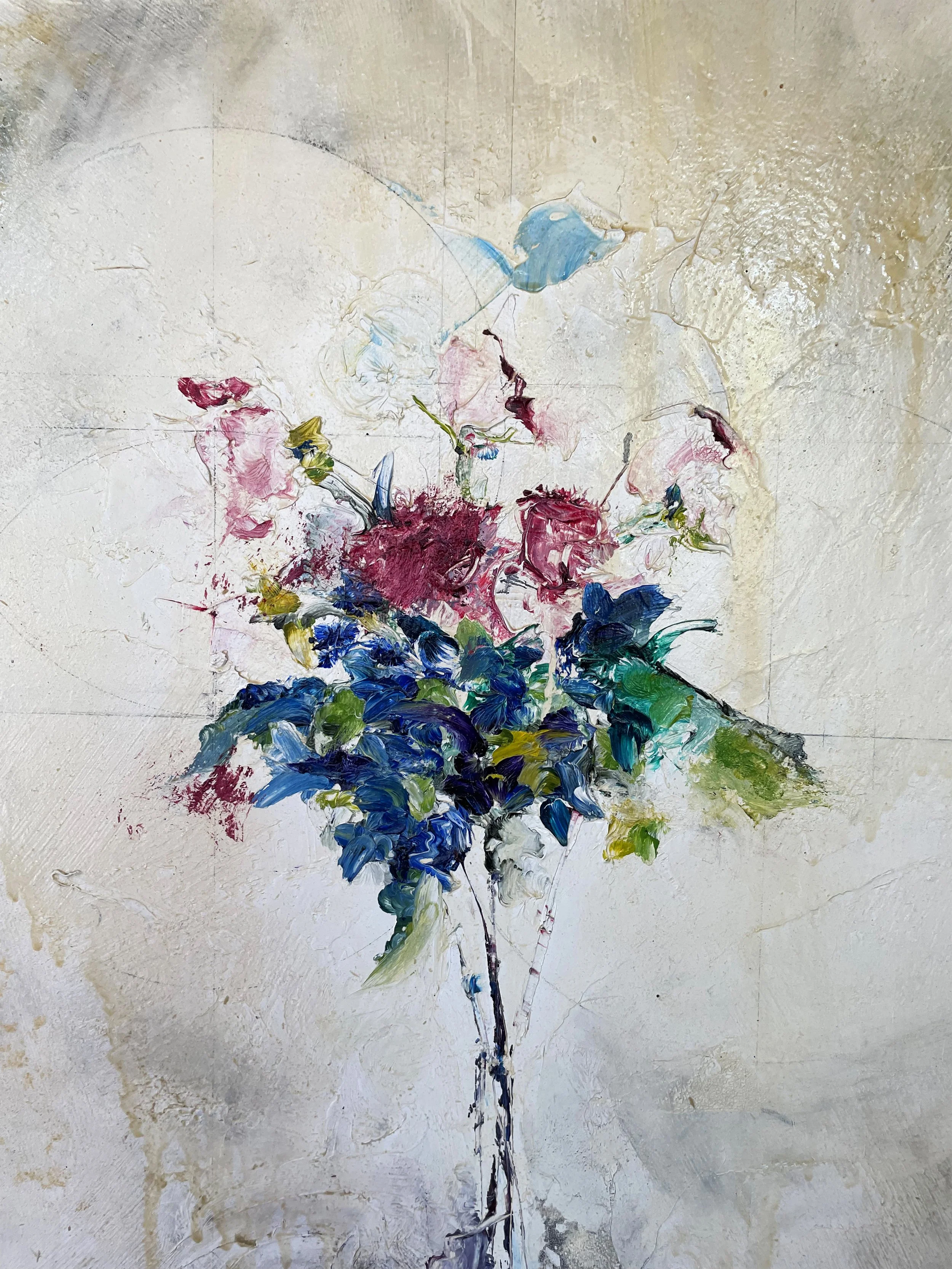 Golden Triangle Flower Exploration (detail)