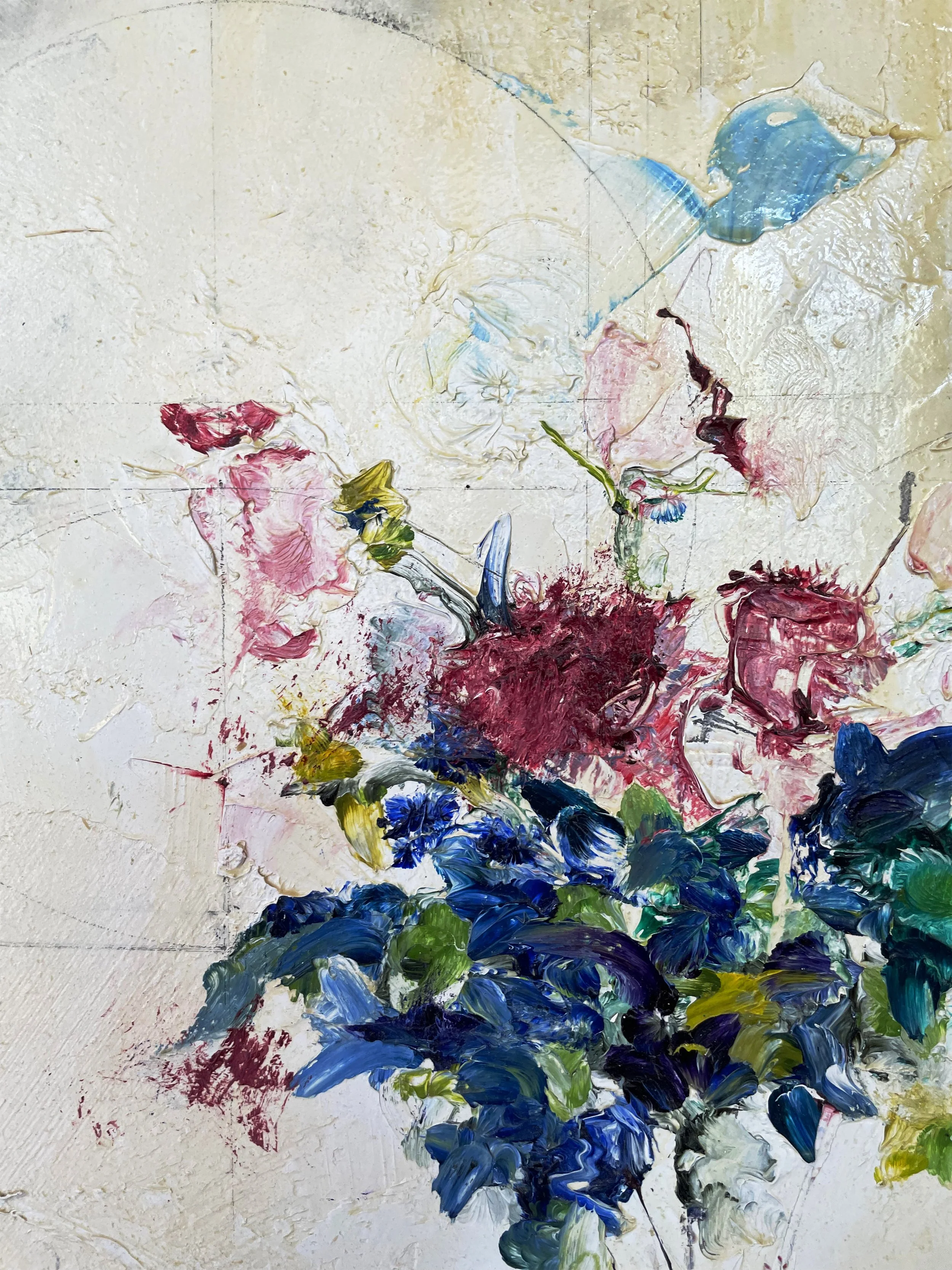 Golden Triangle Flower Exploration (detail 2)