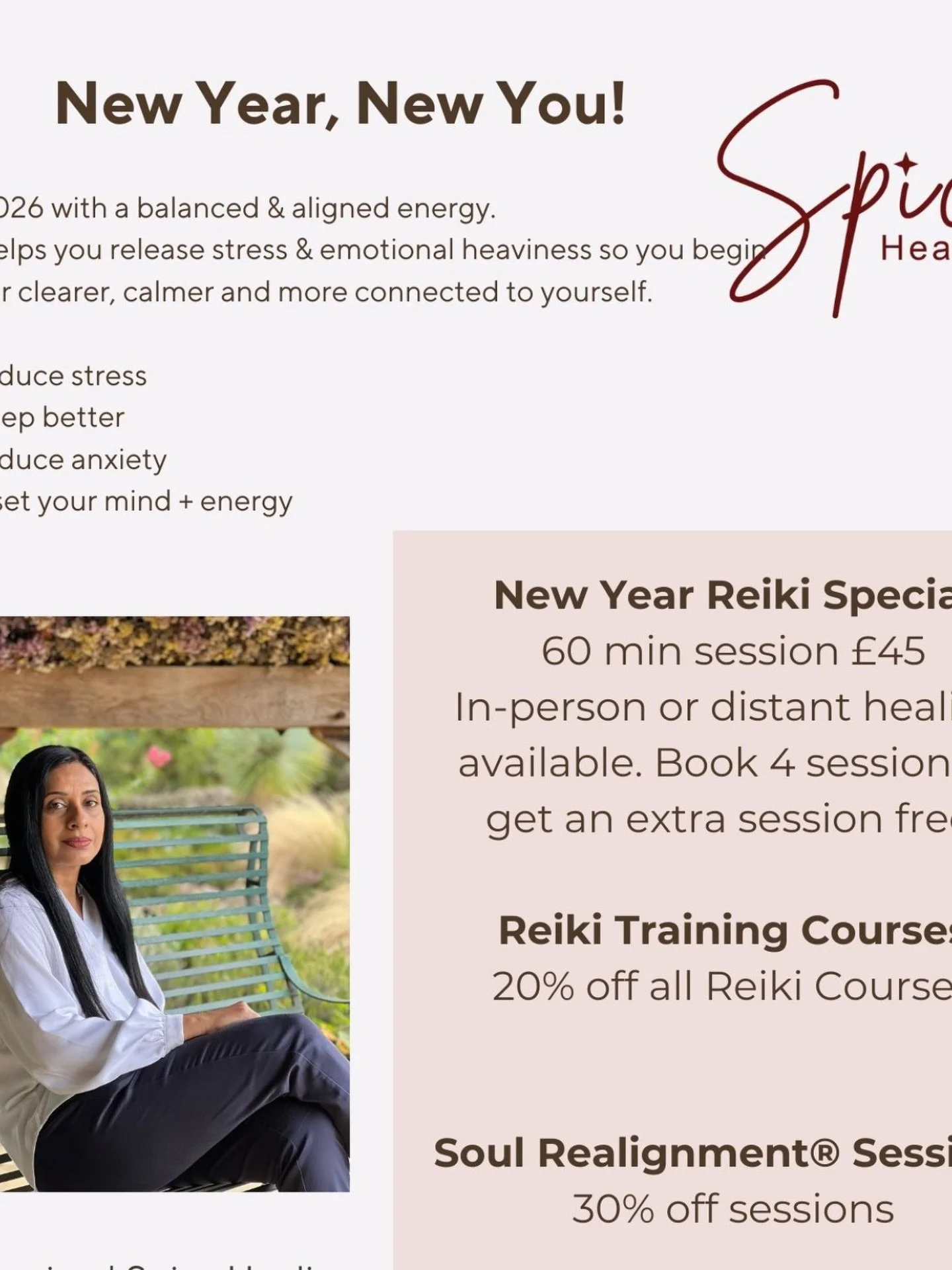 New Year Offers! #spicahealing #reiki