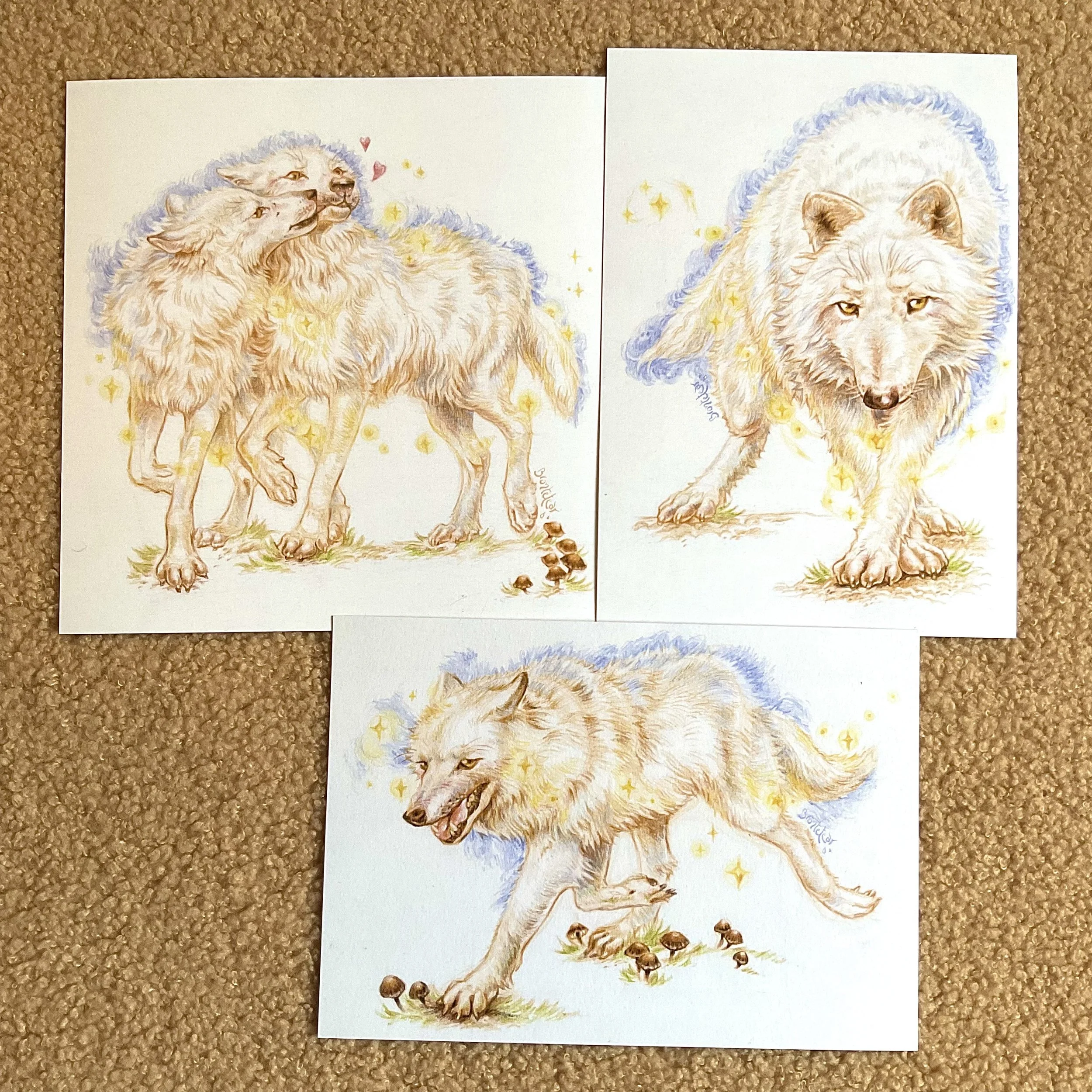 Prints Pack~ Lobos Blancos