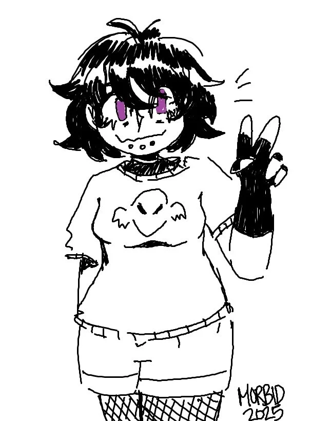 sorryyyyy i havent been active recently i've had a lot going on ( -__- ); have doodle of my oc dorian while i wait on restocks and new items :p