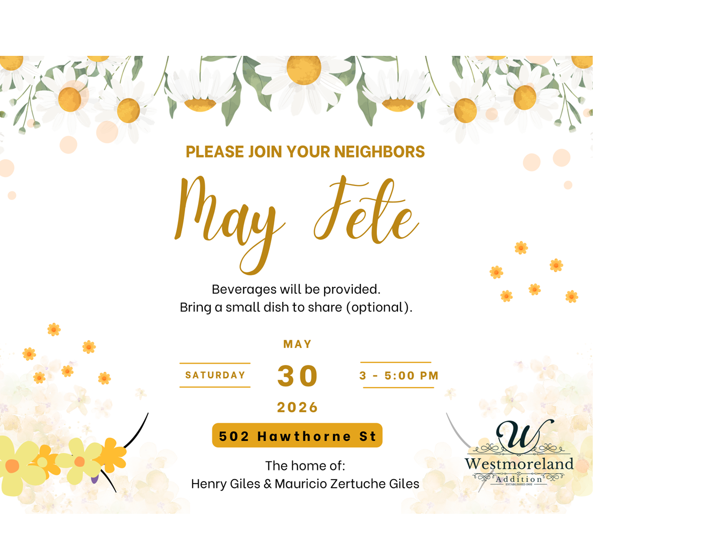 May Fete 2026