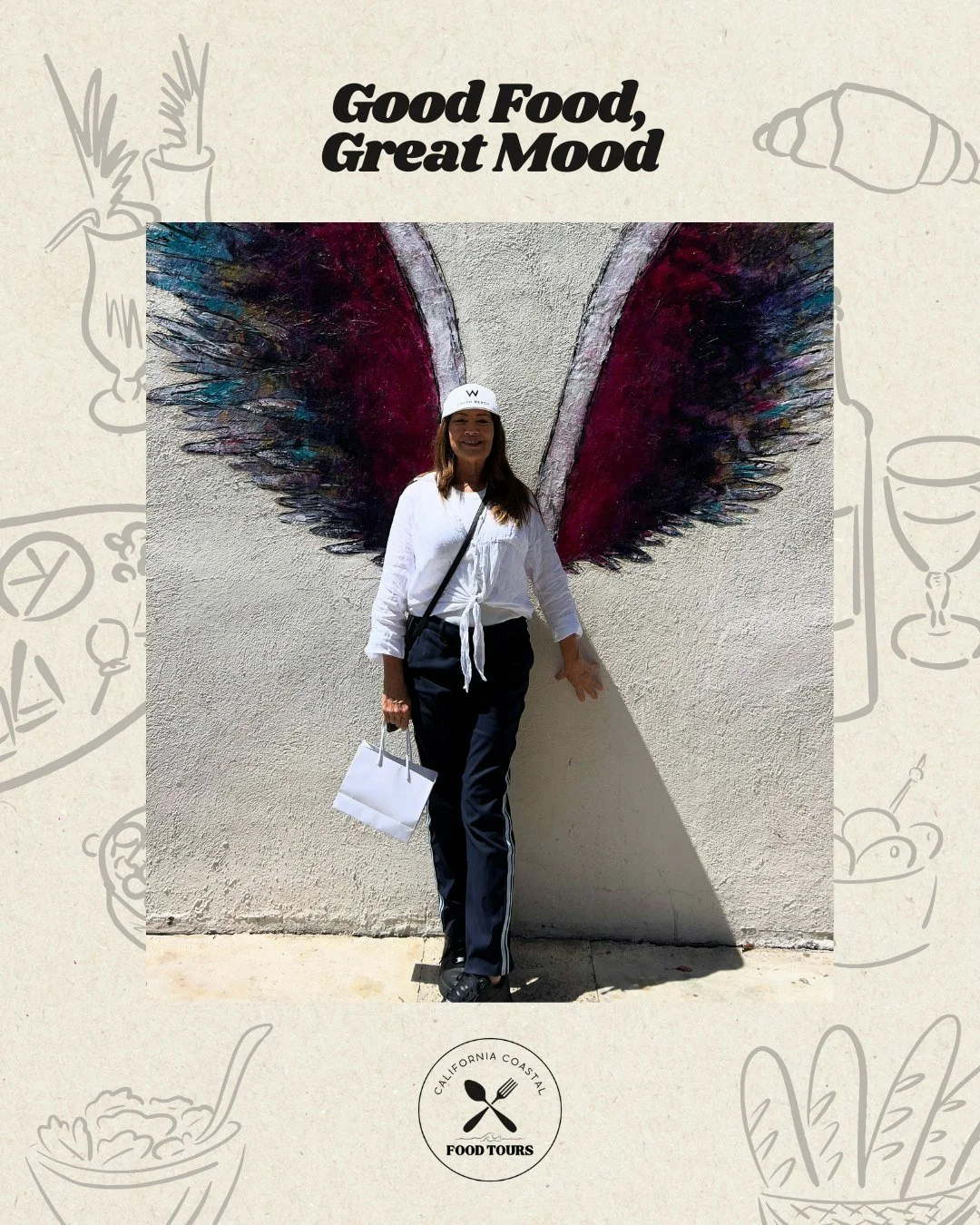 Some days only need two things: great bites and good energy. 🍴

That&rsquo;s what our tours are all about. Delicious stops and moments that leave you smiling.

Come enjoy it with us. 🌊

#californiacoastalfoodtours #culinarytour #foodieadventure #co
