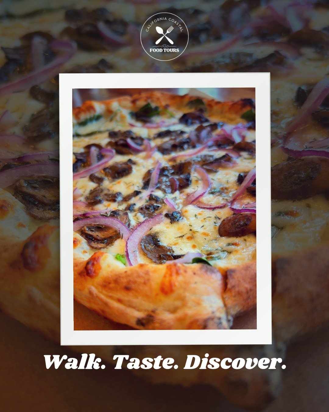 What makes a great walking food tour? We&rsquo;d say it starts with an unforgettable slice 🍕

Our pizza stop is one of those moments guests look forward to. Fresh from the oven, packed with flavor, and enjoyed in the heart of beautiful Laguna Beach.