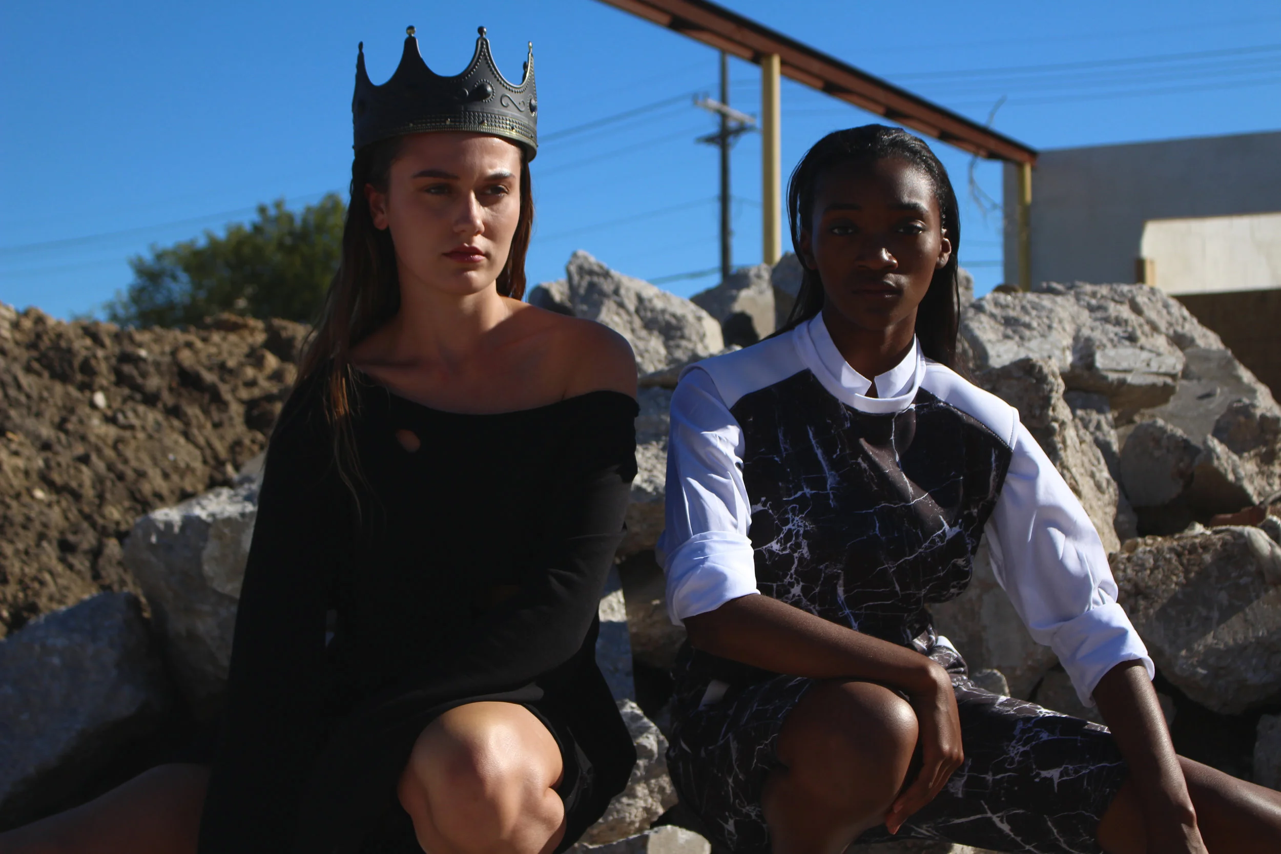 Distressed Sweat Dress 