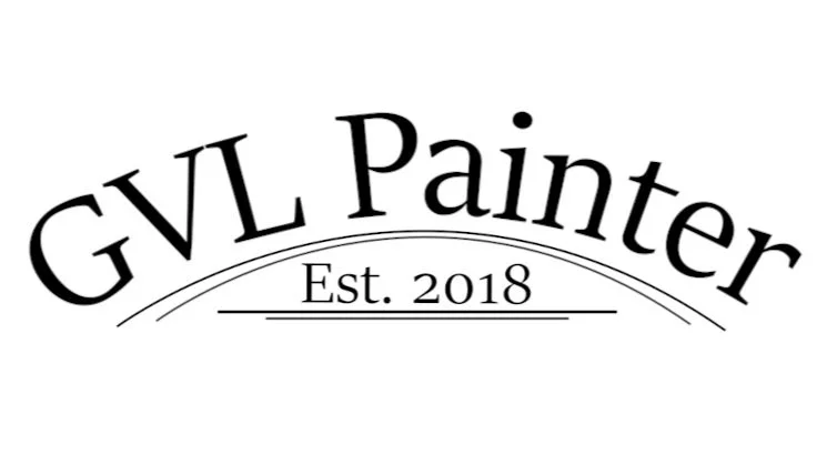 Black and white logo reading 'GVL Painter' with 'Est. 2018' underneath.