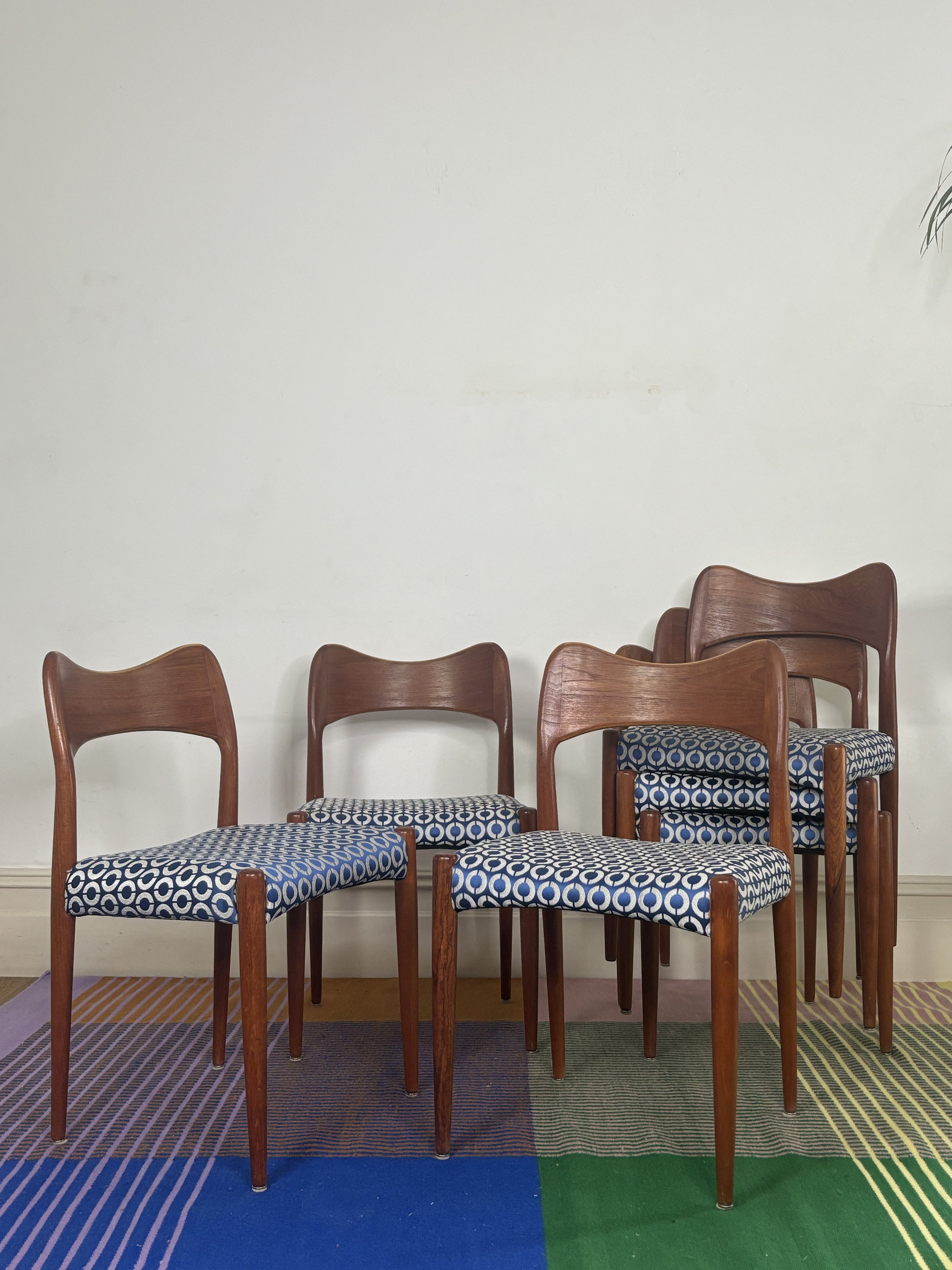 Arne Hovmand-Olsen chairs - Set of 6