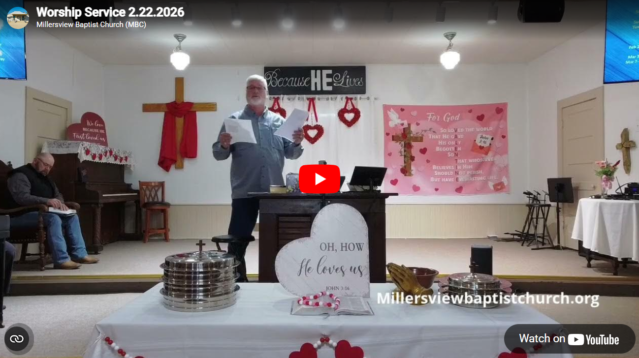 Worship Service 2.22.2026
