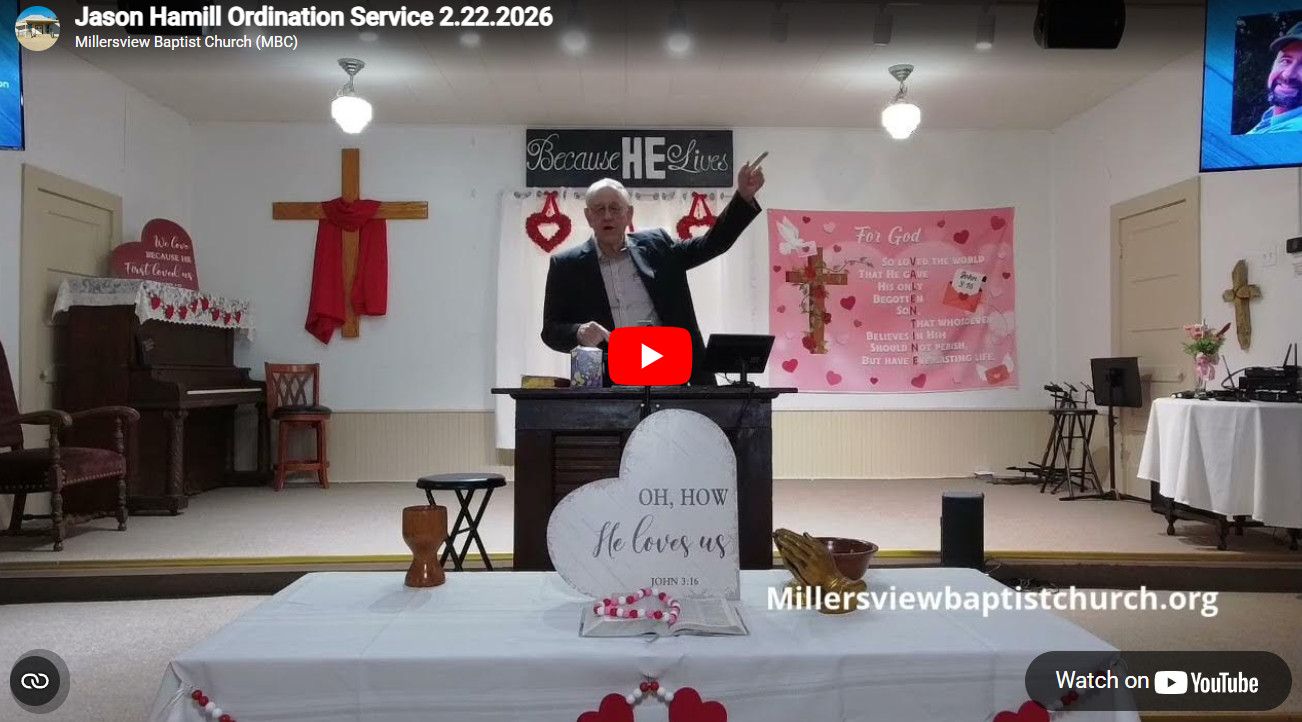 Jason Hamill Ordination Service 2.22.2026