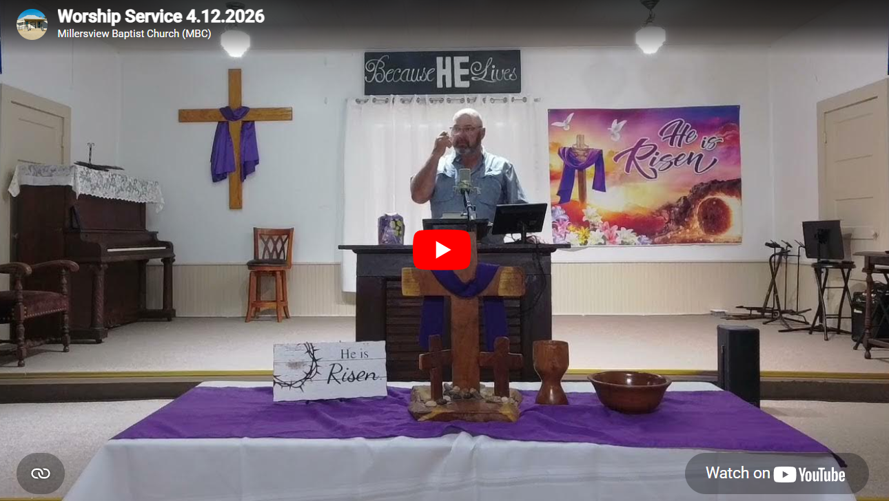 Worship Service 4.12.2026