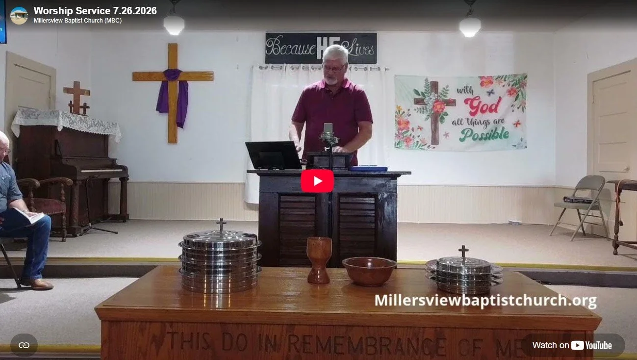 Worship Service 7.26.2026