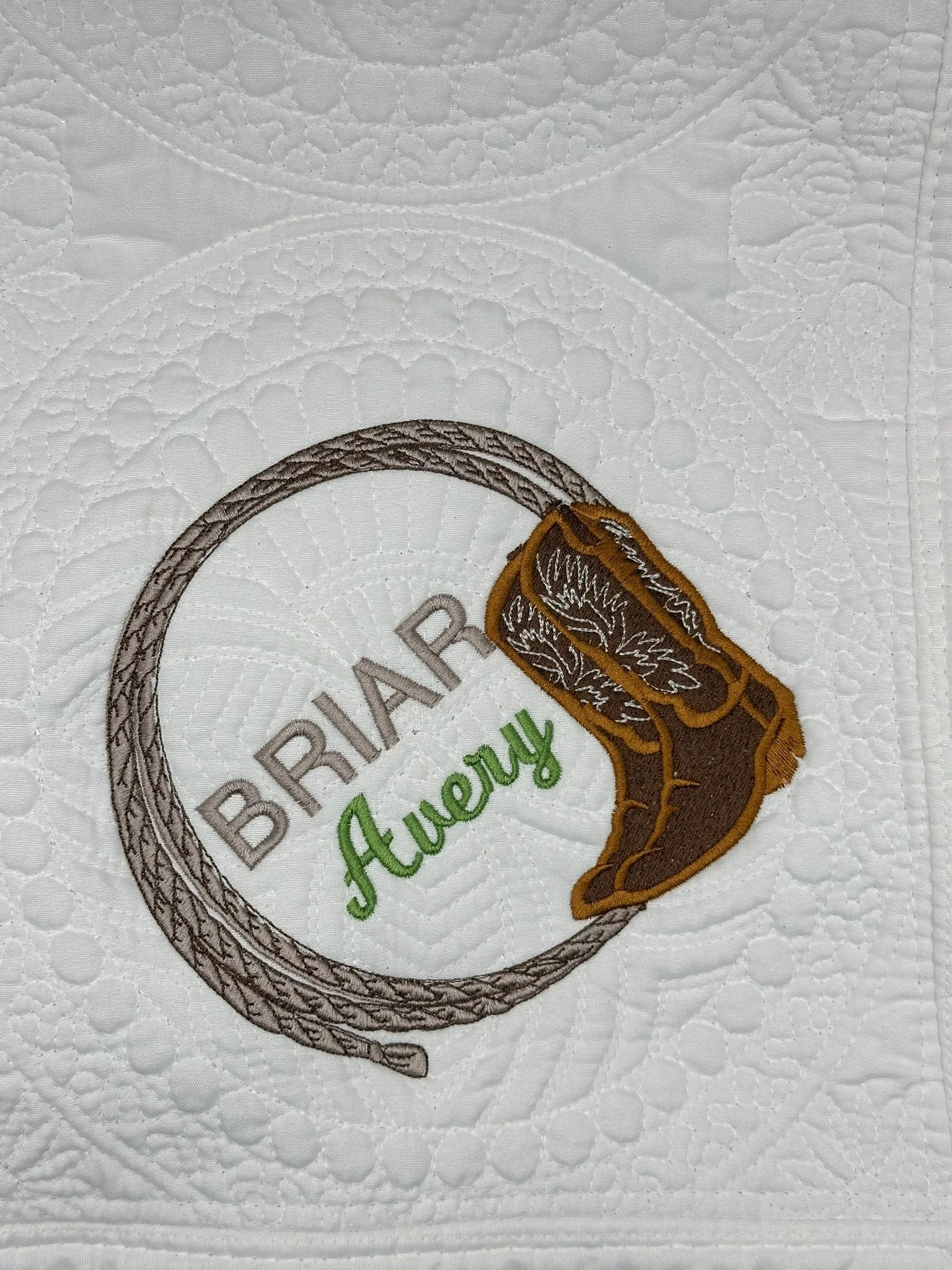 Birth Announcement Quilt Briar