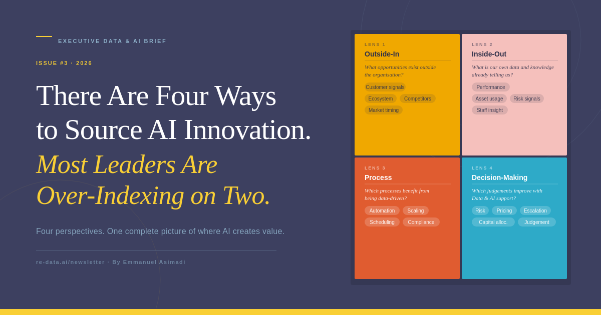 There Are Four Ways to Source AI Innovation