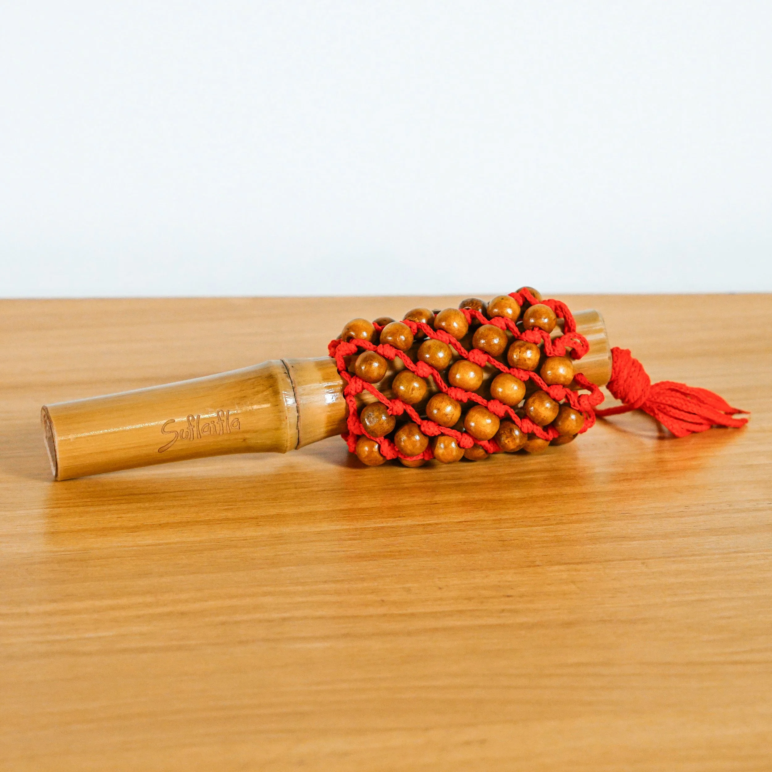 Shekere mini de bambú