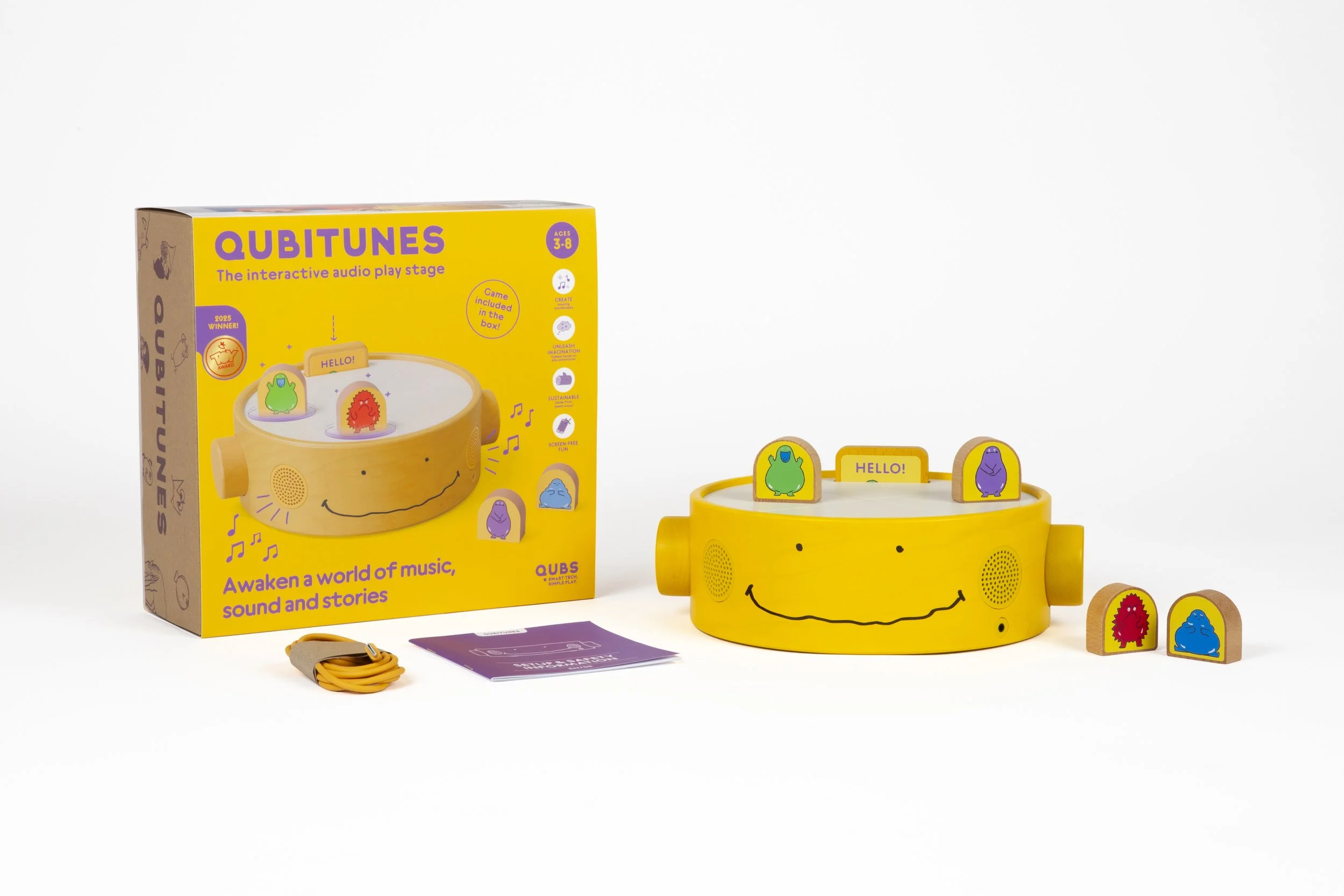 QUBITUNES · Consola + juego de regalo (PROMOCIÓN)