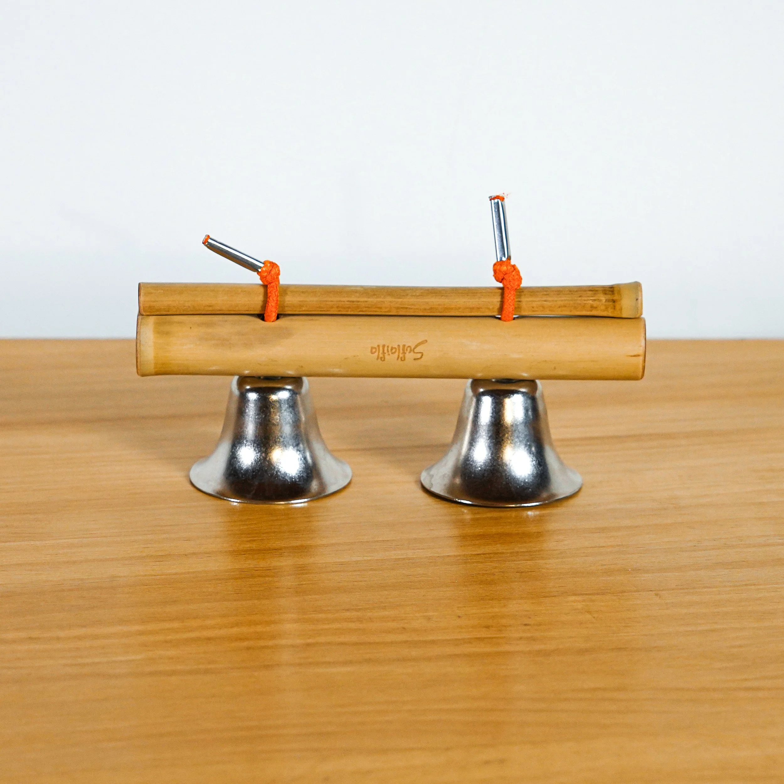 campana dedo de bambú suflaifla instrumento sonoro artesanal