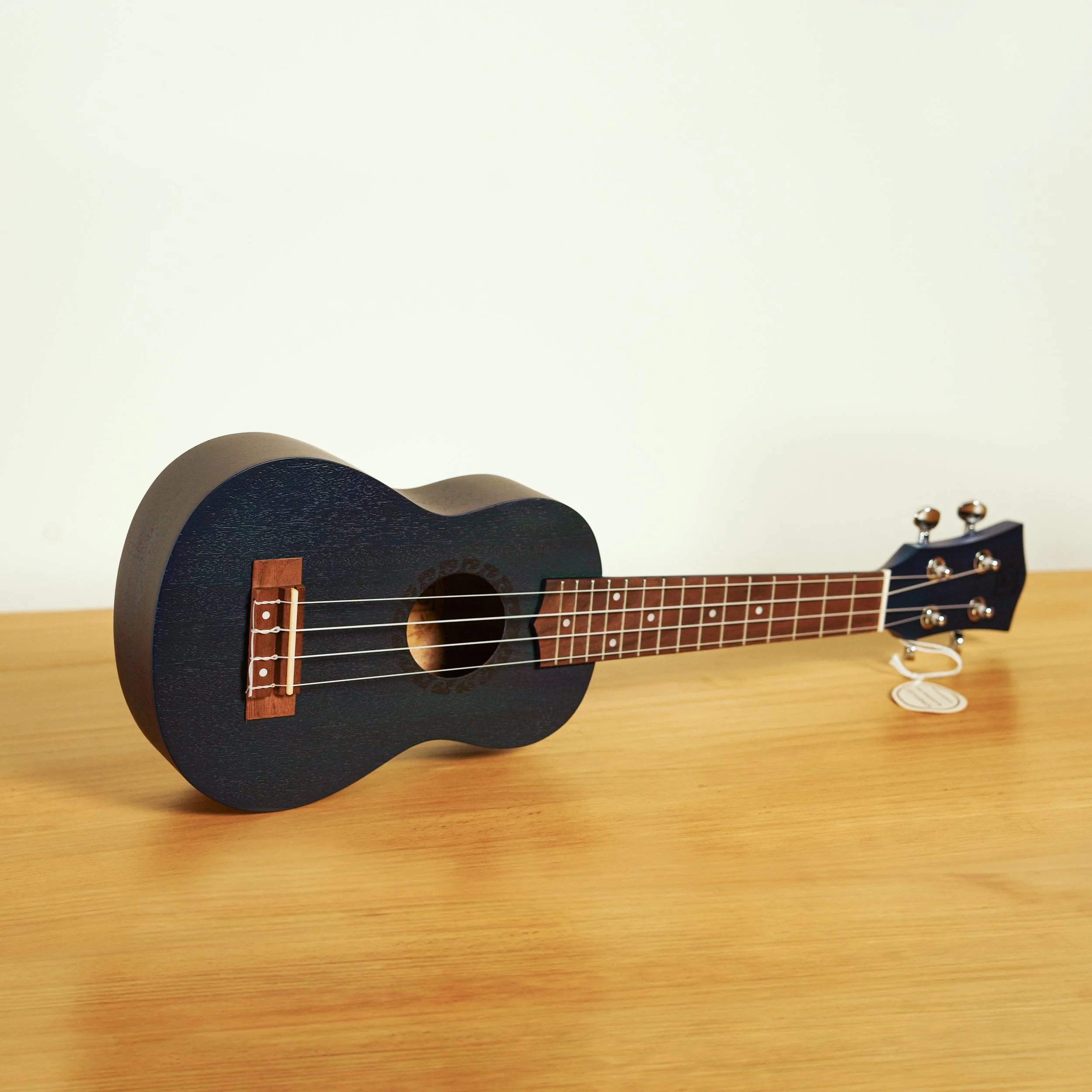ukelele soprano azul frontal