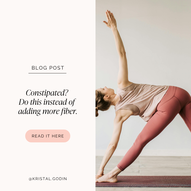 Constipated? Why Adding More Fiber Might Not Be the Answer (and What I’d Start With Instead)
