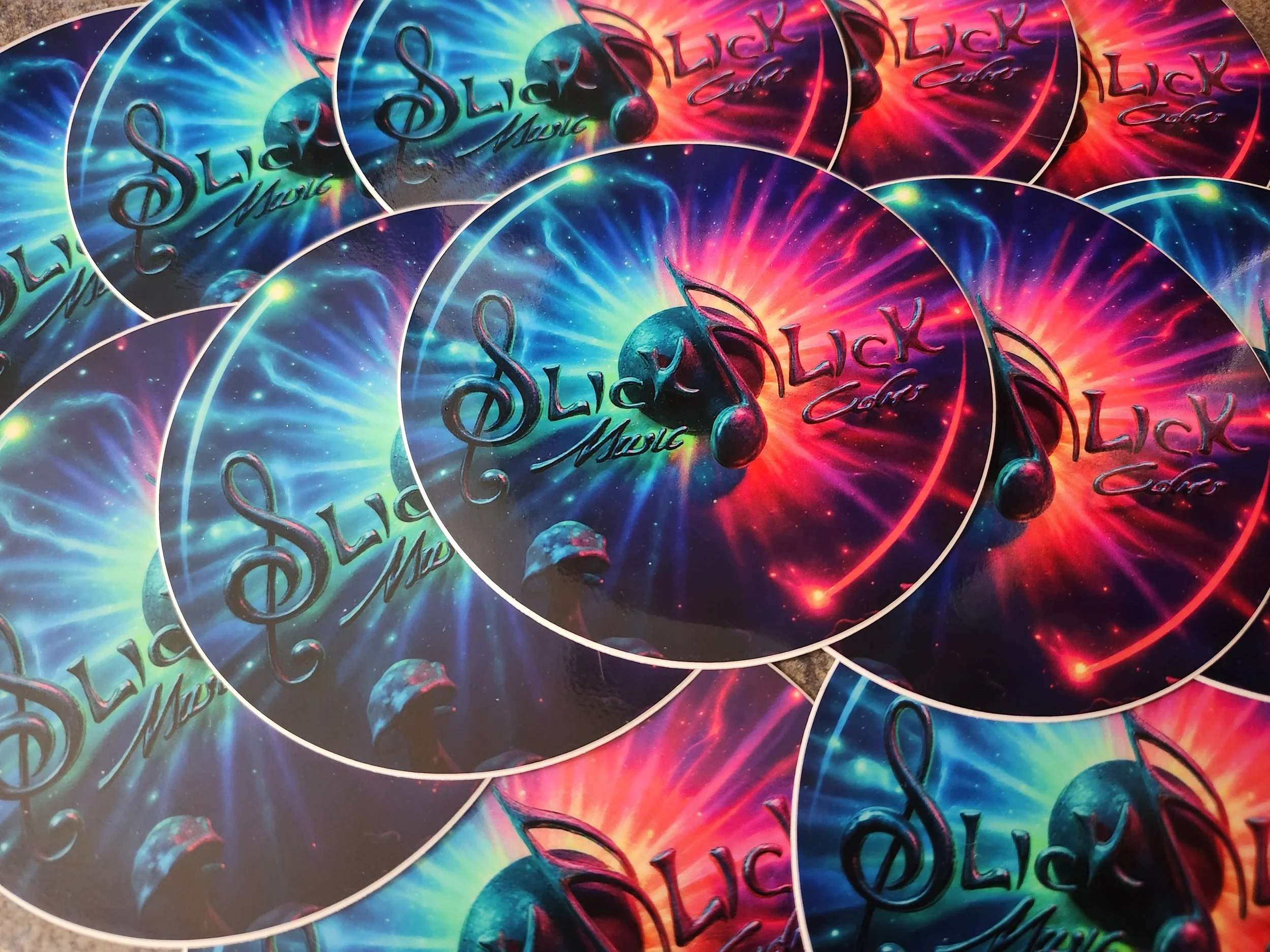 2 "New Style" SlickFlick Decals