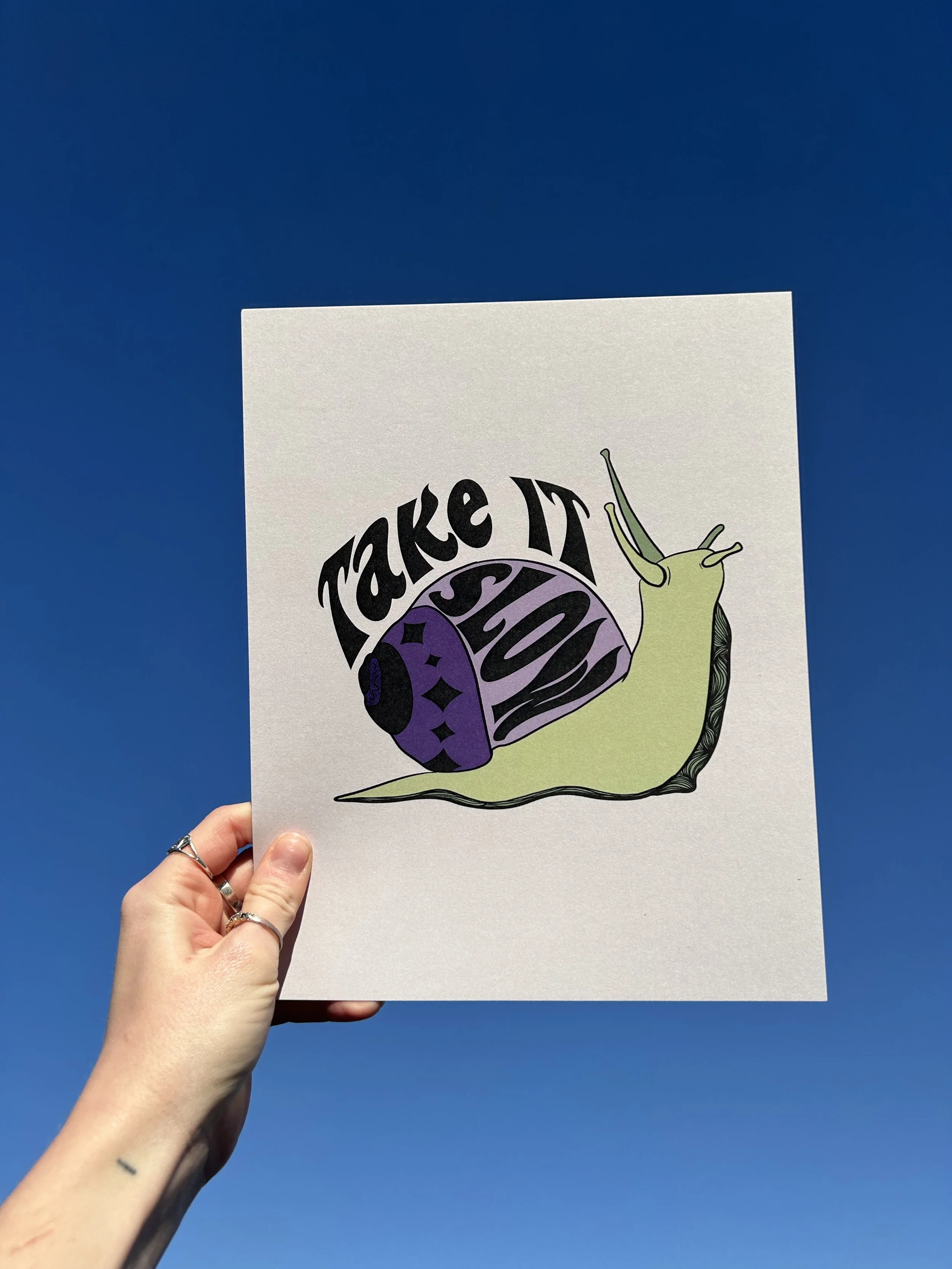 Snail Fine Art Print