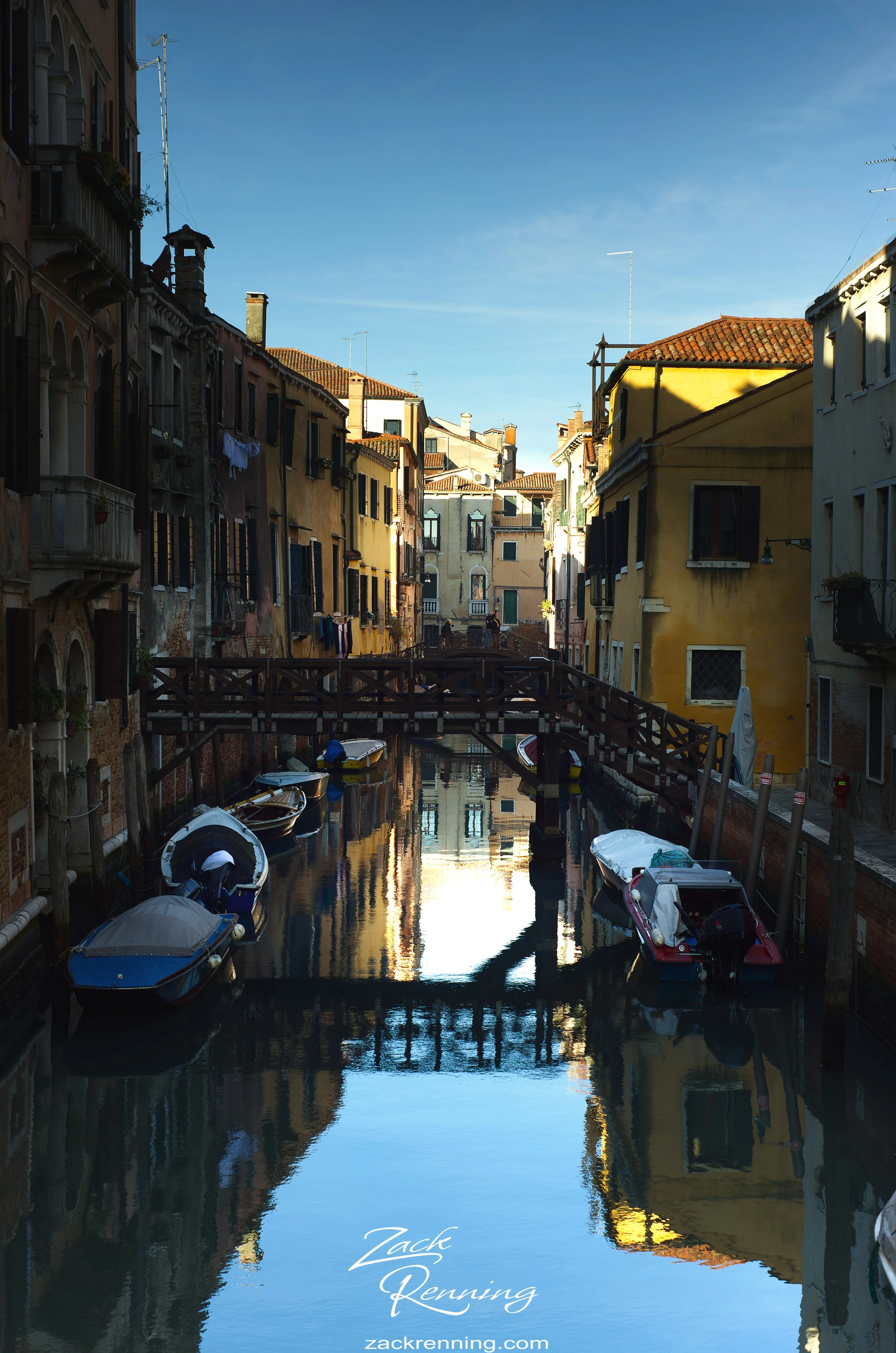 This is the first picture from the first morning. To the right side of the image is where our hotel was. And to the left through a few ally ways, was the main street.