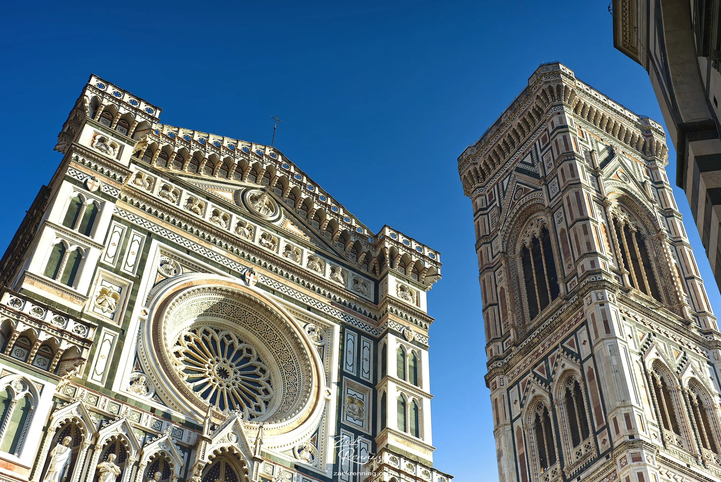 Cathedral of Santa Maria del Fiore and the accompanying Giotto's Bell Tower