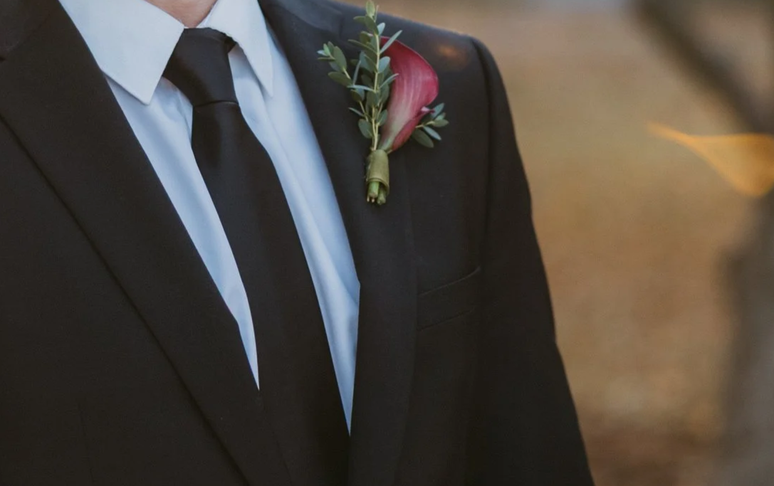 Groom boutonnière