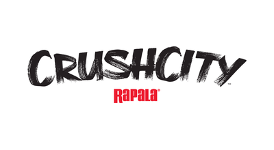 Rapala Crush City logo, link opens rapala.com