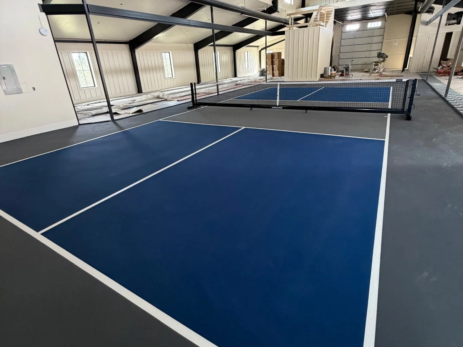 tennis court vs pickleball court