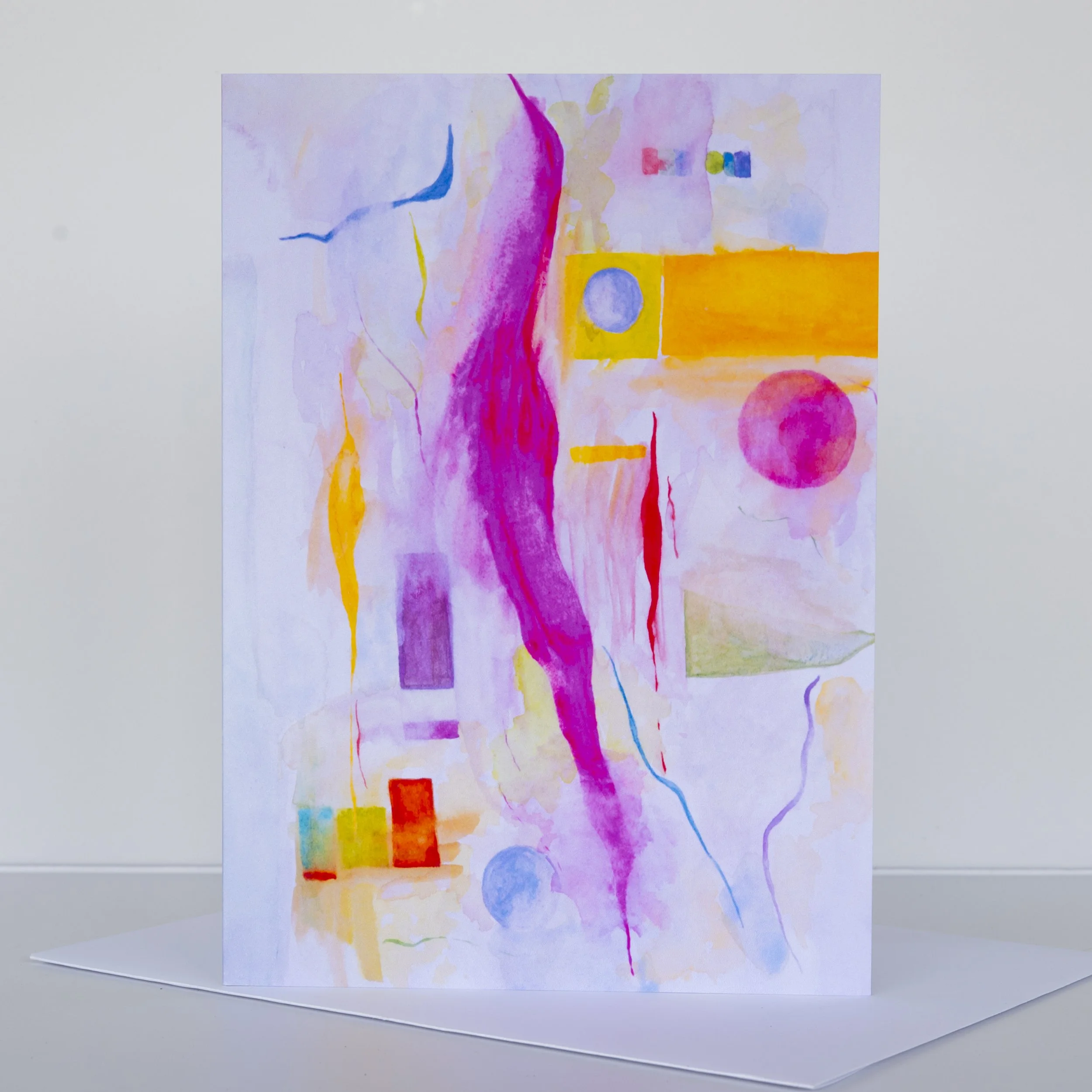 GREETING CARD / Ponce Watercolor Notecard