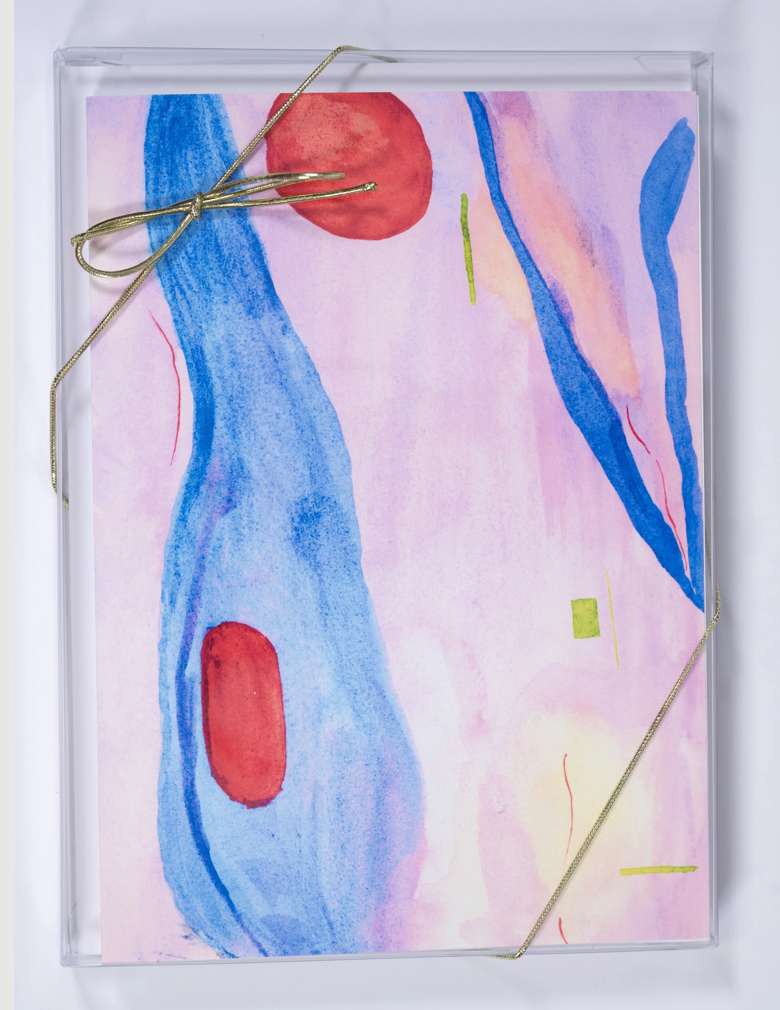 ABSTRACT / Watercolor Art Greeting Cards