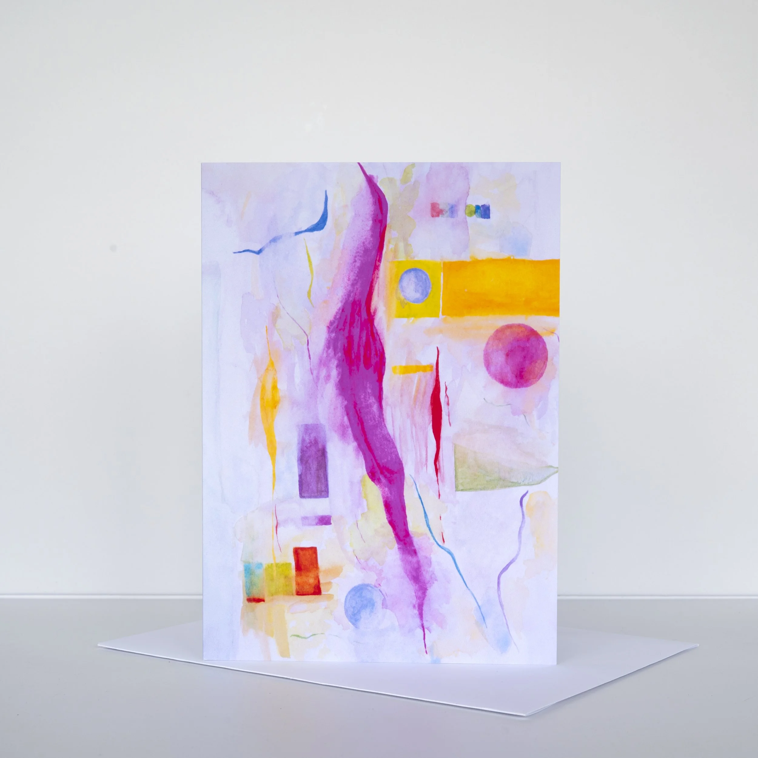 GREETING CARD / Madeira Watercolor Notecard