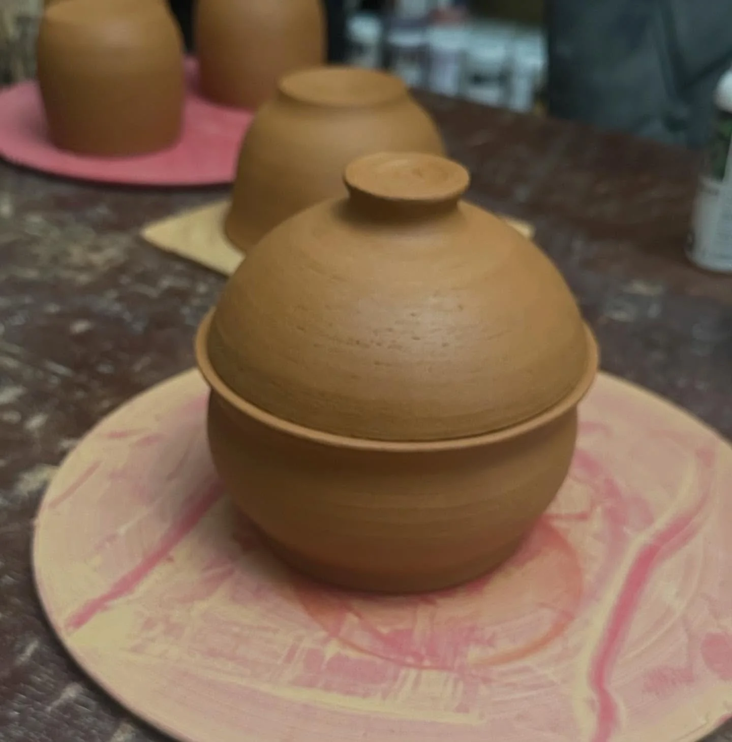 Super excited for this project with @kinaiya_keramika! 💕
Handmade Palayok for our Chef Counter tasting menus!

#handmade #withlove #withintention #handlewithcare