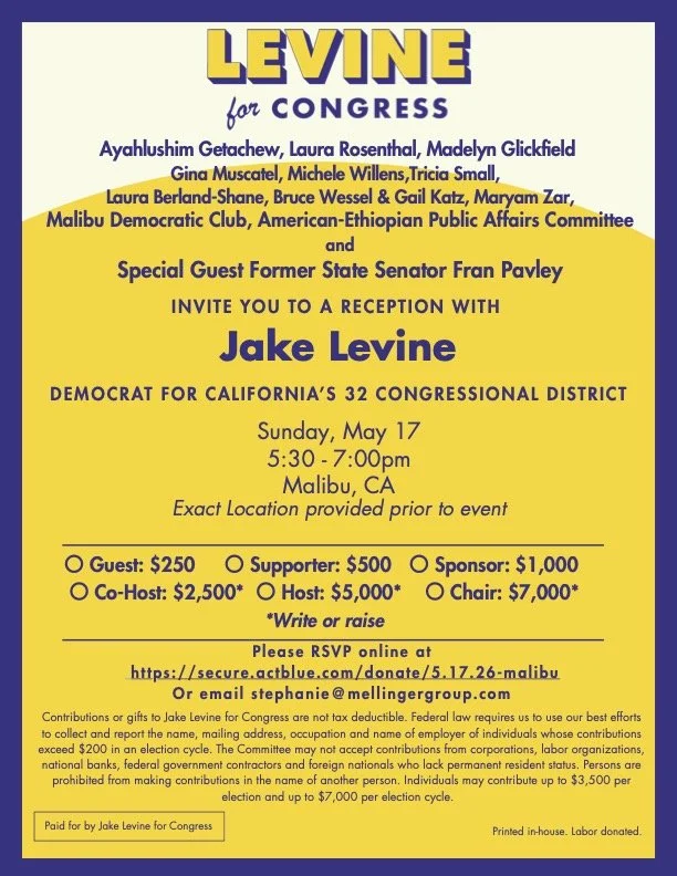 Jake Levine for Congress!