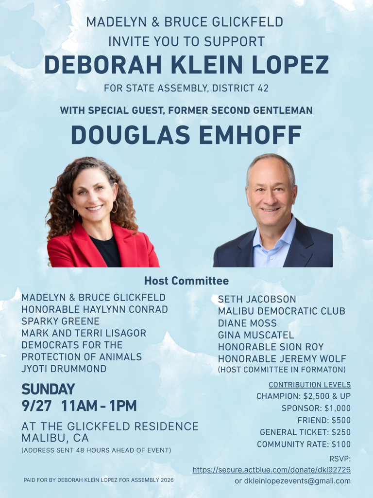 Deborah Klein Lopez for State Assembly!