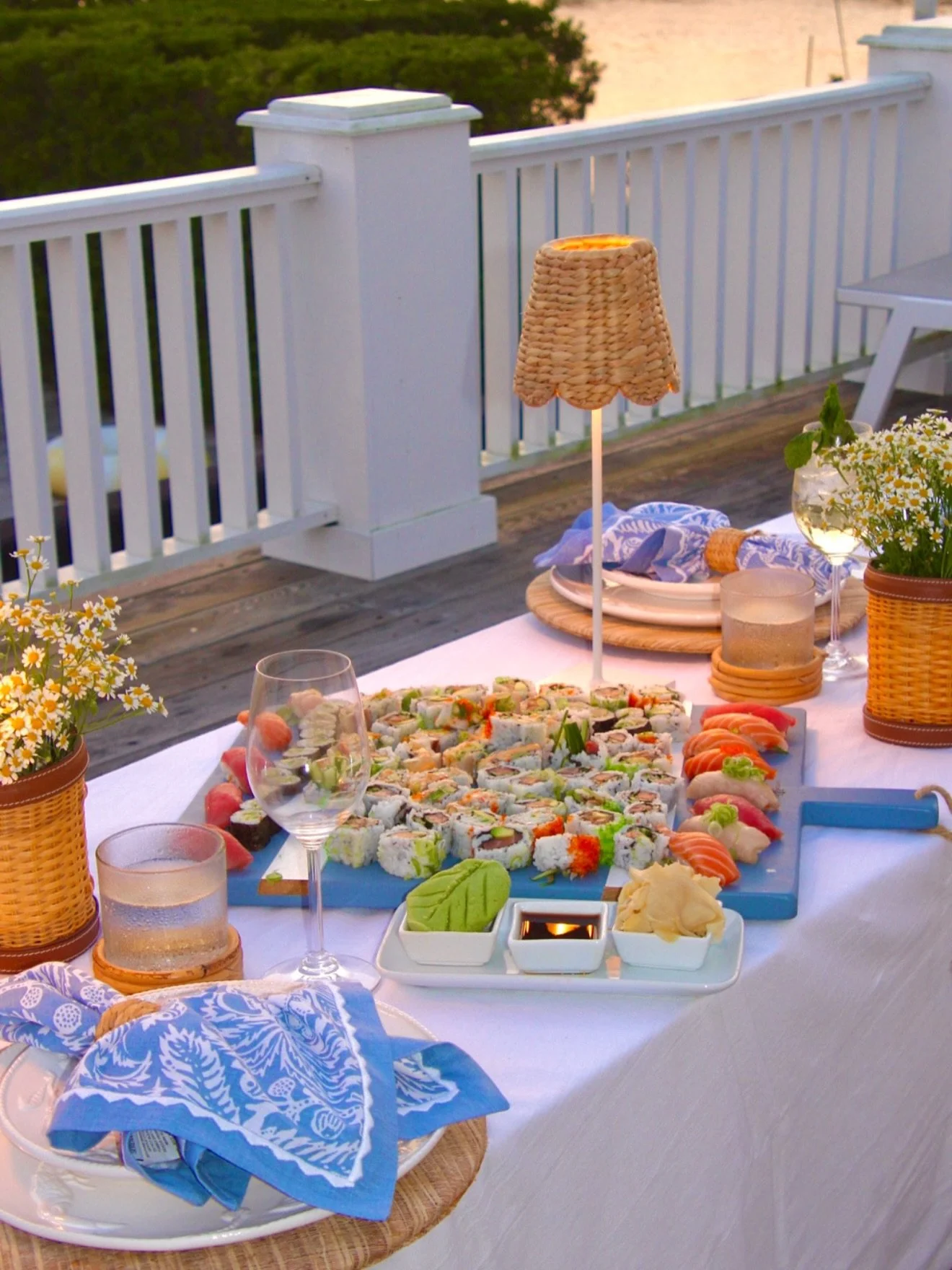 More from Friday 🍣🩵

#DinnerPartyInspo #SummerEntertaining #SushiNight #HamptonsSummer #TablescapeInspo