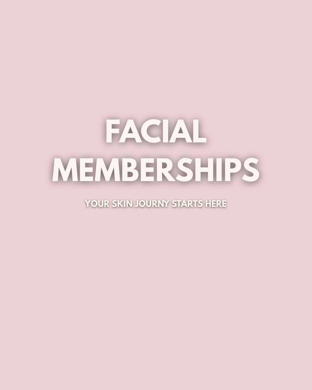 Introducing our Facial Membership Programs &ndash; because skincare is self-care, not a one-time treat. Enjoy exclusive savings, priority booking, and consistent results every month. Find the membership that works best for you 

🧖&zwj;♀️ Join today 